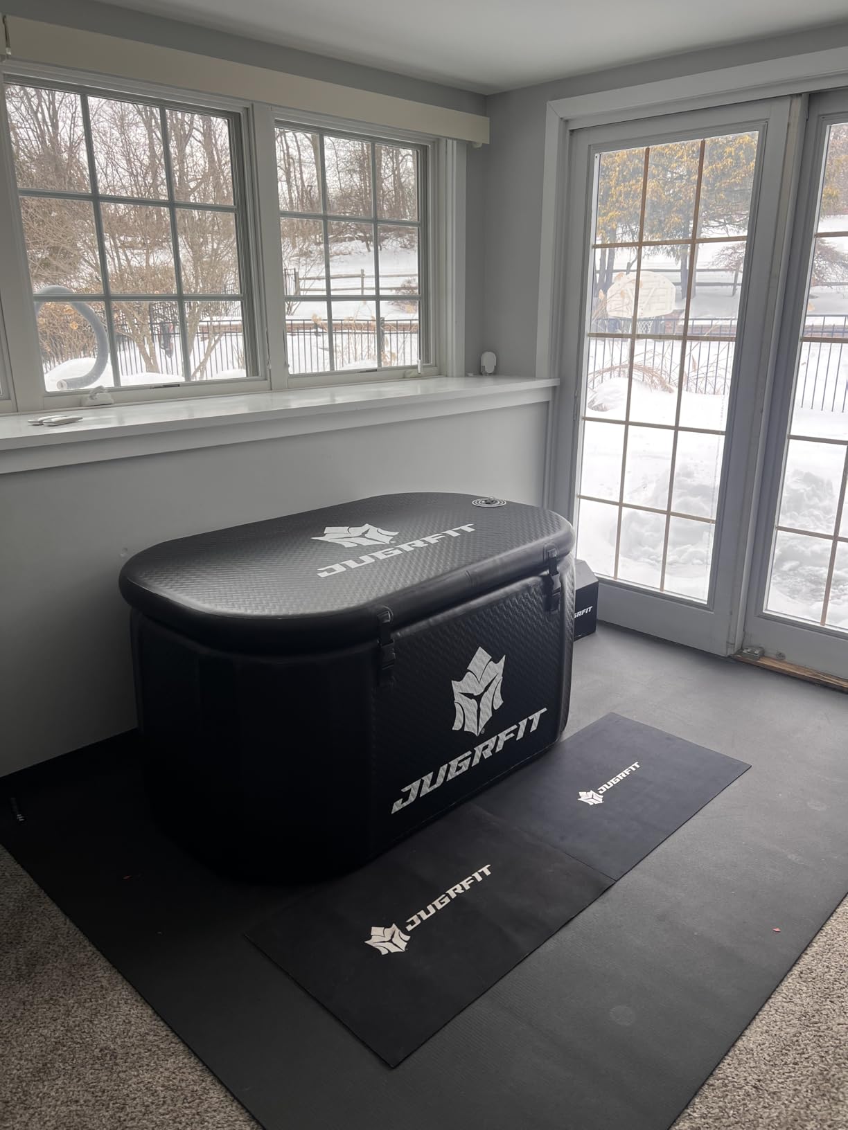 121-Gallon Luxury Pro-Grade Cold Plunge Tub with 1050W Water Chiller – Ice-Free At-Home Recovery, Built-In Filtration, Weatherproof & Durable customer photo 1