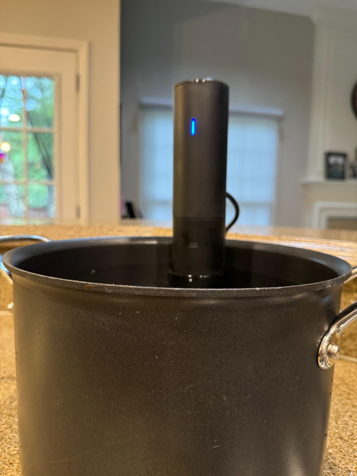 Anova Culinary Sous Vide Precision Cooker Mini, 850 Watts, Black and Orange, App Enabled, 2024 Model customer photo 2