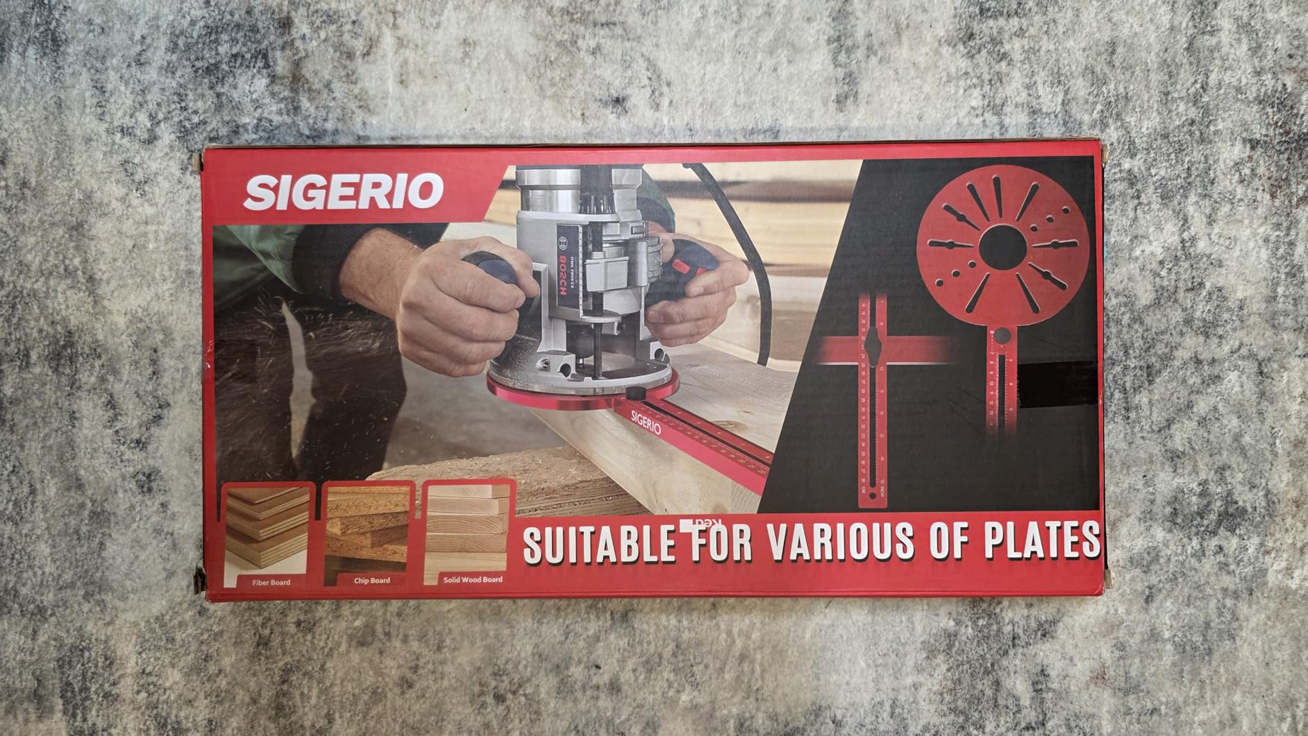 4 in 1 Router Circle Cutting Jig for Cutting Large Circles 10
