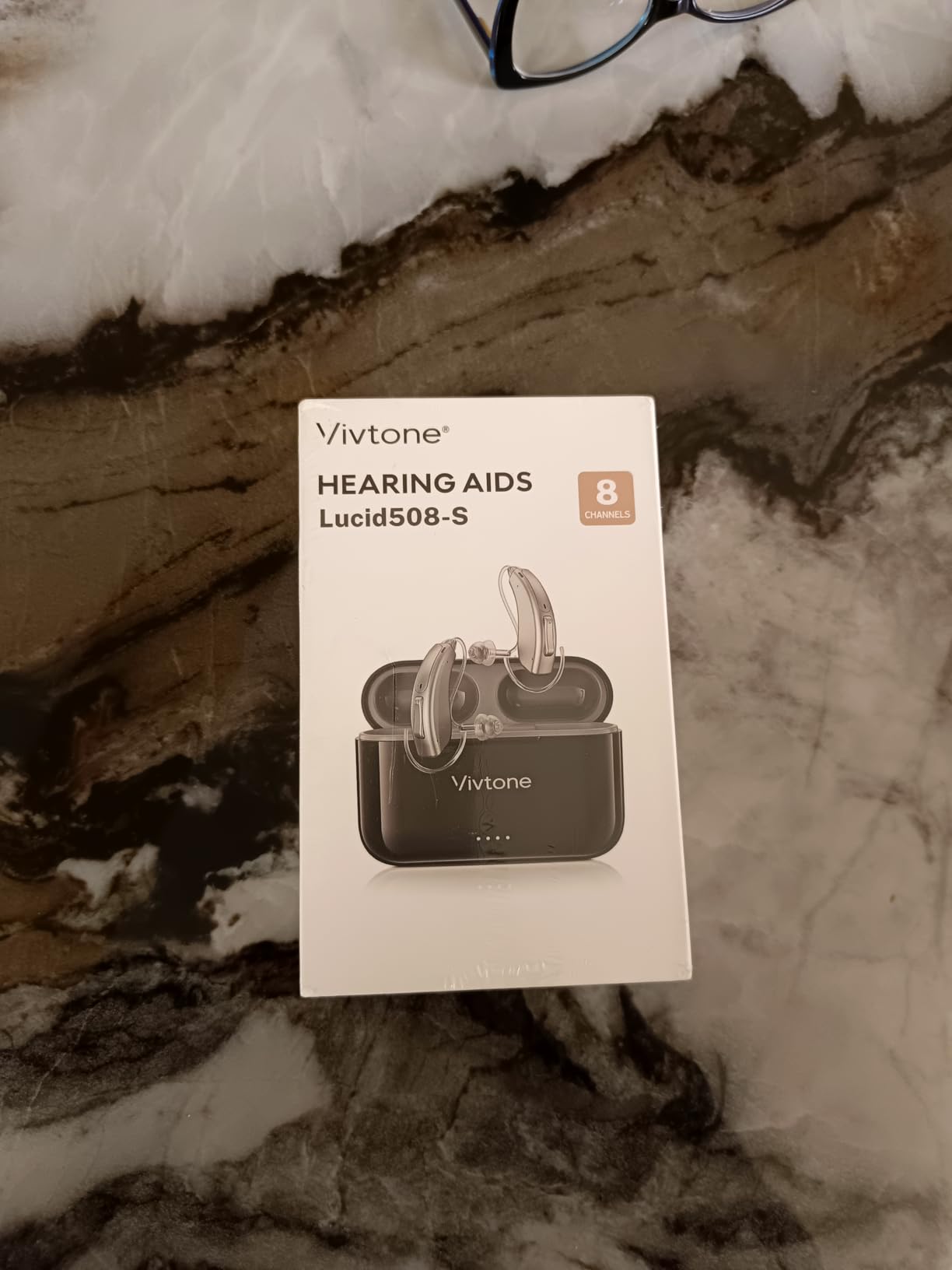 Vivtone Rechargeable Hearing Aids for Seniors Adults, Advanced Multi Channel Digital BTE Hearing Assist, with Recycle Charging Case for 125 Hrs Backup Power, Auto-On/Off, Pair, Lucid508 customer photo 1