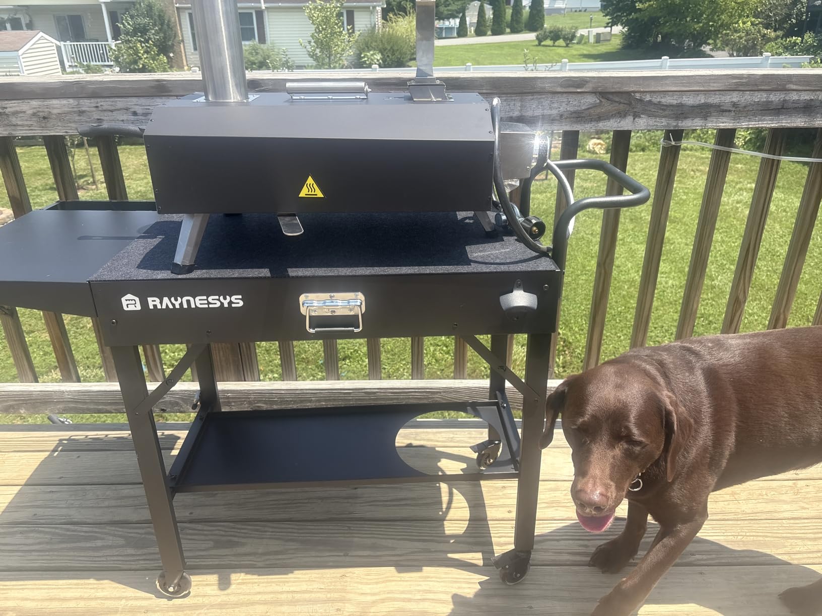 Raynesys 440lbs Outdoor Folding Grill Cart, Blackstone Griddle Stand customer photo 1
