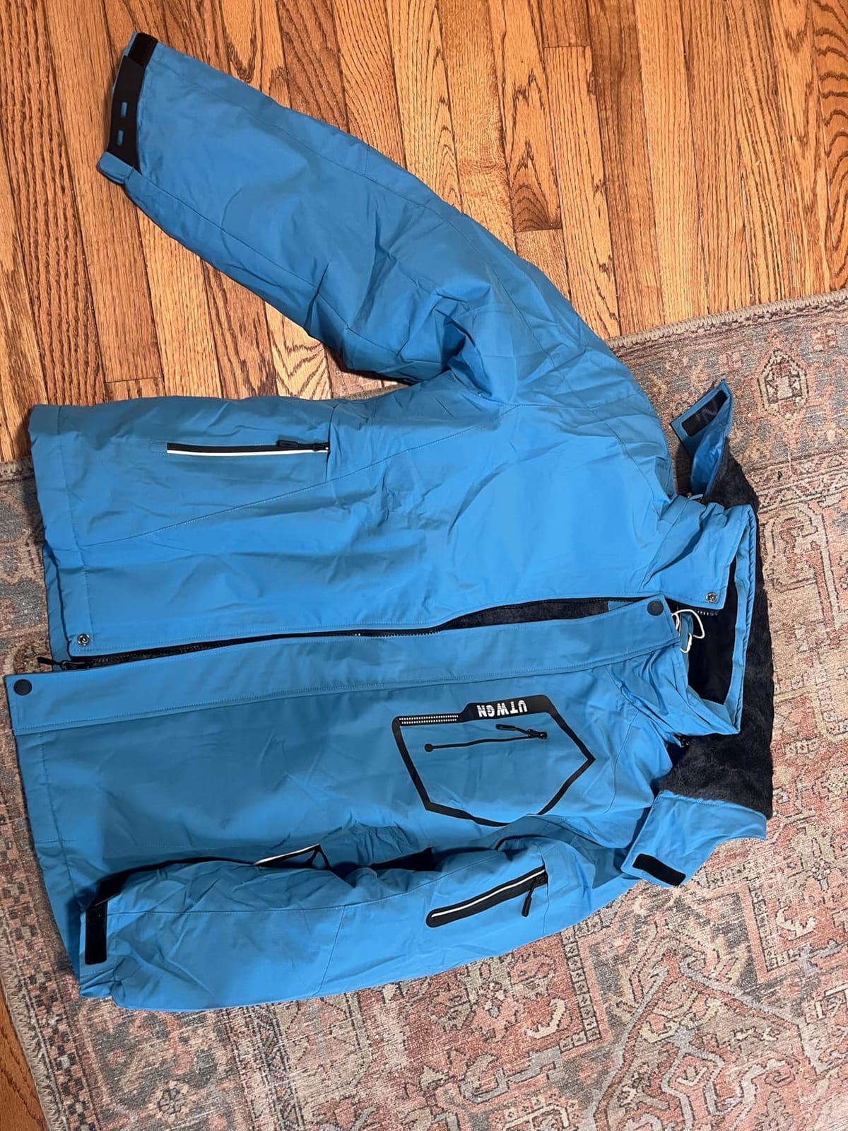 Men's Ski Jacket – Waterproof Warm Snow Coat | Perfect for skiing, snowboarding, winter hiking, and outdoor work. Keeps you warm & dry on job. Built for cold-weather action customer photo 2