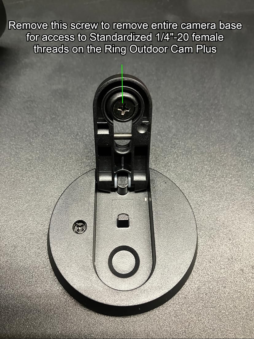 Ring Outdoor Cam Plus, Battery (newest model), Home or business security, Wide-Angle 2K Video with Ring Vision, Low-Light Sight for full-color night vision, Mount-Anywhere Versatility, White customer photo 1