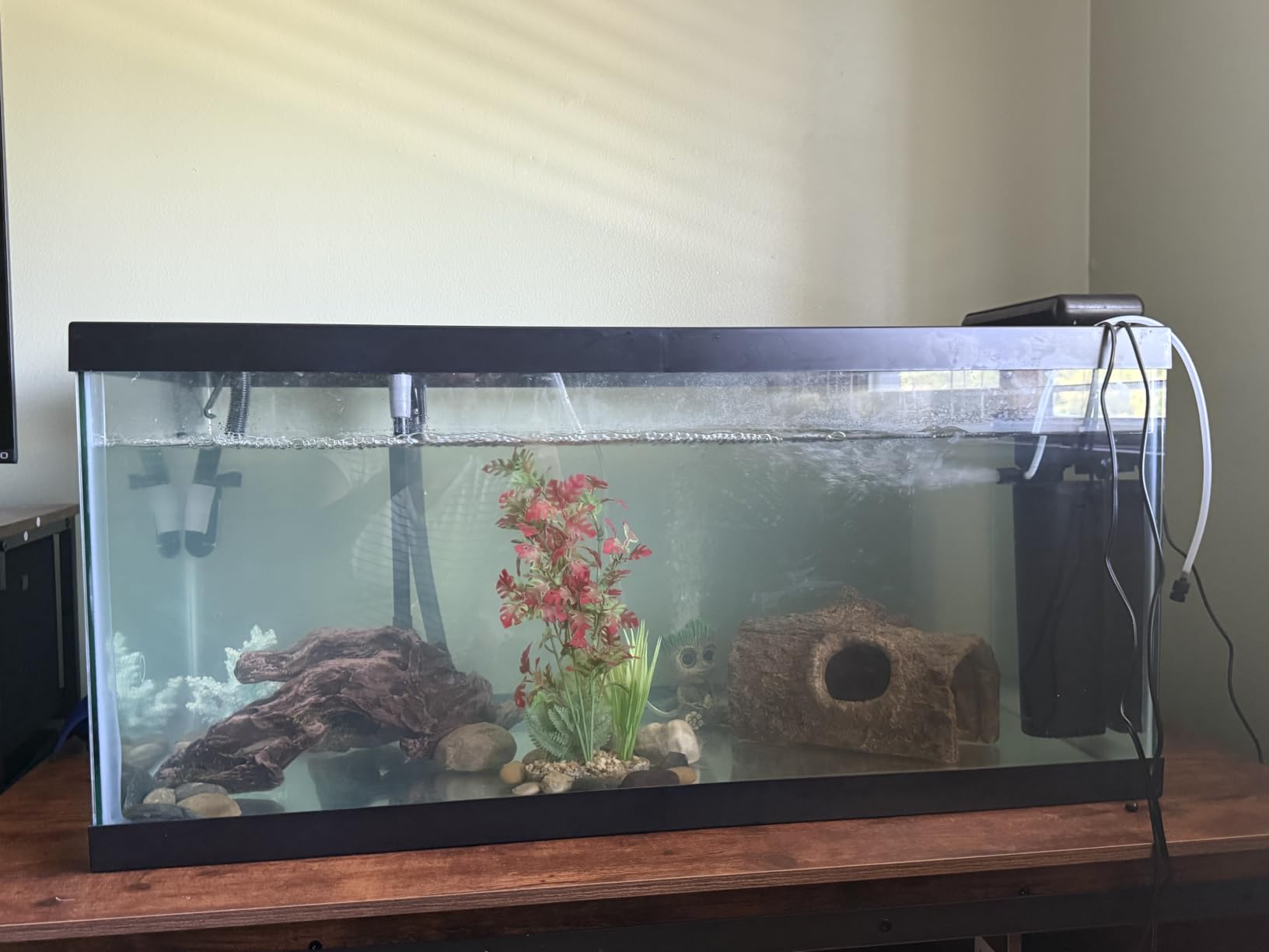 600GPH UV Aquarium Filter for 100-300 Gallon Fish Tank Algae Control customer photo 2