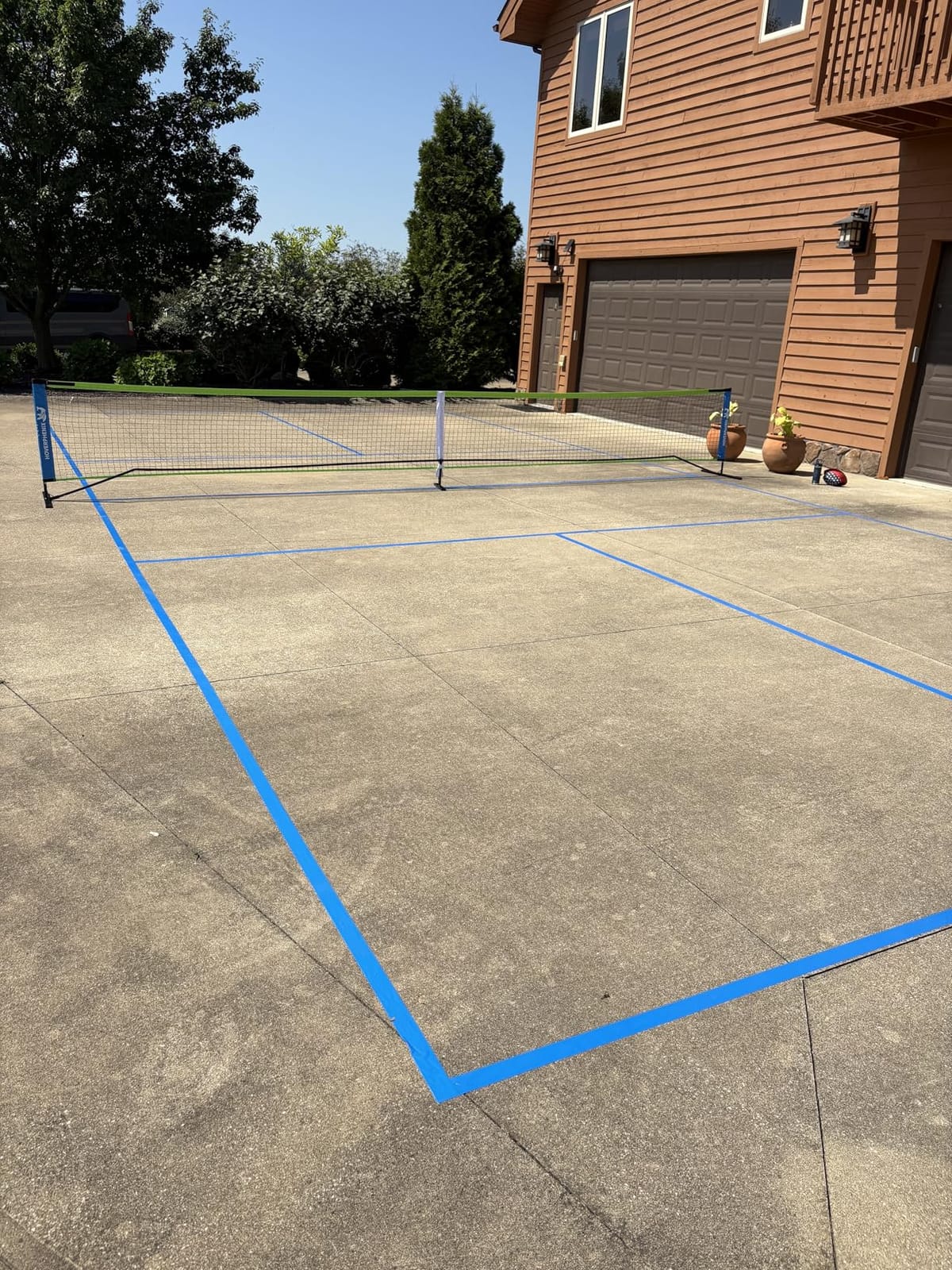 Hoverphenix Pickleball Net - 22FT Full Size Net with Carry Bag for Driveway customer photo 1