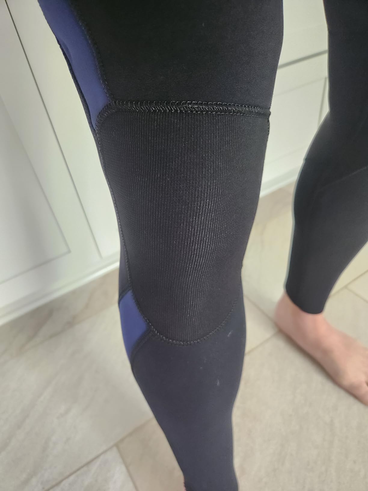 Men Wetsuit, 5/4mm SCR Neoprene Wetsuits for Men,UPF 50+ customer photo 1