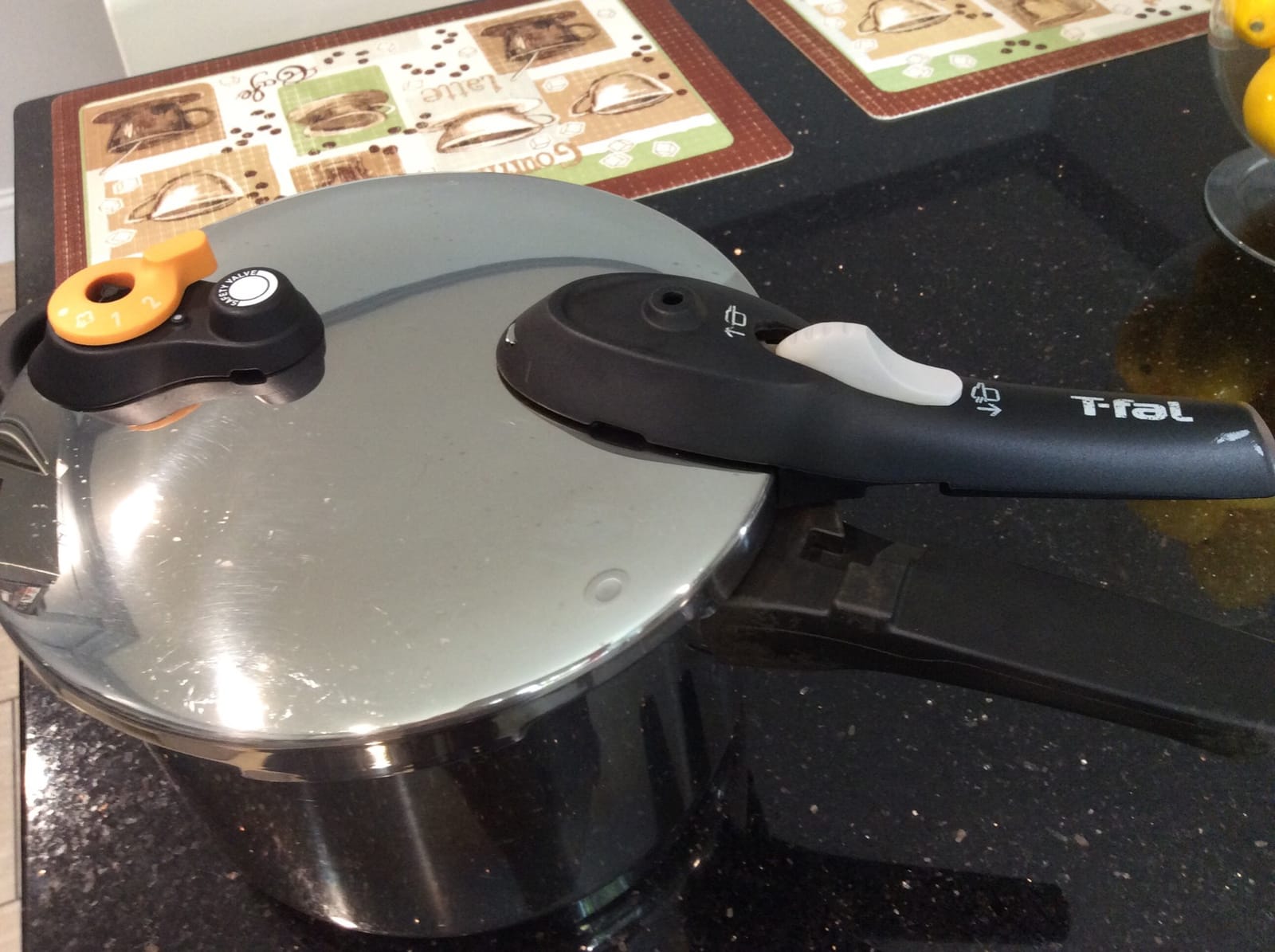 T-Fal Secure Trendy Stainless Steel Pressure Cooker, 8.5 qt, Induction customer photo 1