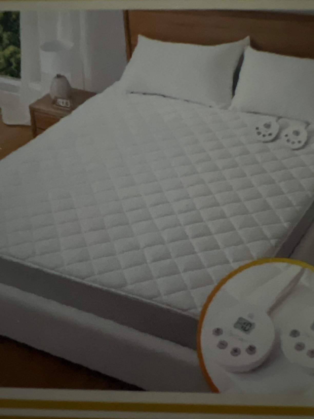 Valthie Heated Mattress Pad Queen Size, Electric Bed Warmer with Preheat customer photo 2
