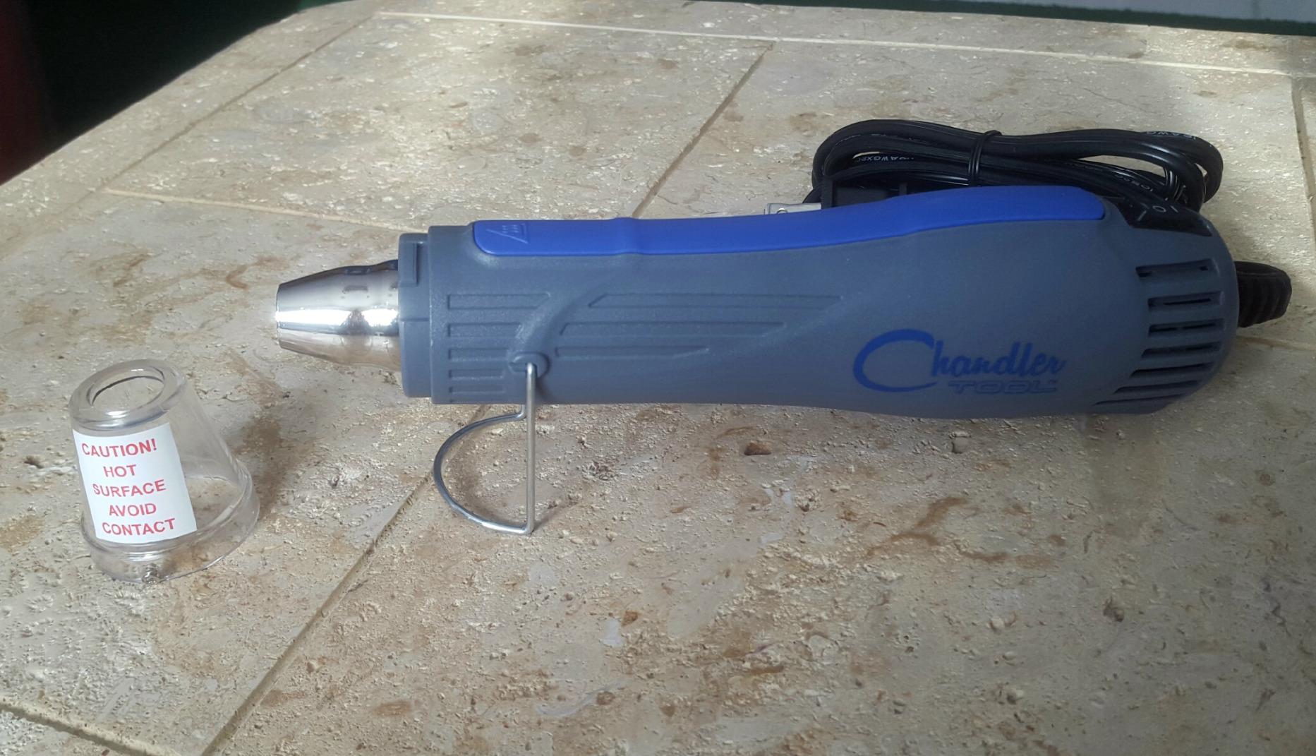 Heat Gun for Crafting, Mini Dual Temp Hot Air Gun Tool for Epoxy Resin, Shrink Wrapping, Vinyl Wrap, Embossing, Electronics, Candle Making, Sublimation, Phone Repair & DIY (Pink/Black) customer photo 1