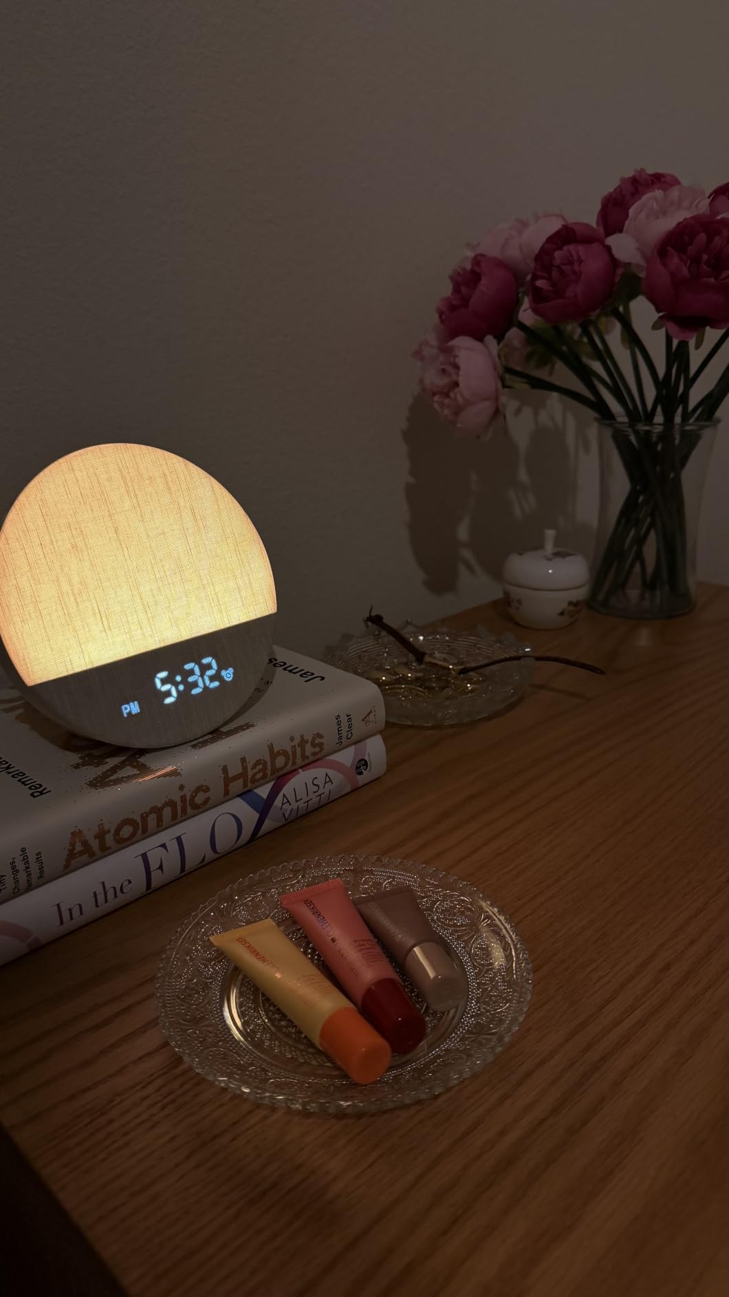 Dreamegg Sunrise Alarm Clock, Natural Wake up Light, White Noise Machine customer photo 2