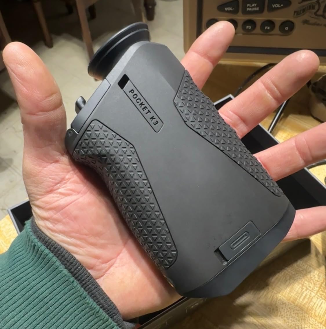 RIX Pocket K3 Thermal Monocular for Hunting, 384x288 Night Vision Monocular customer photo 2