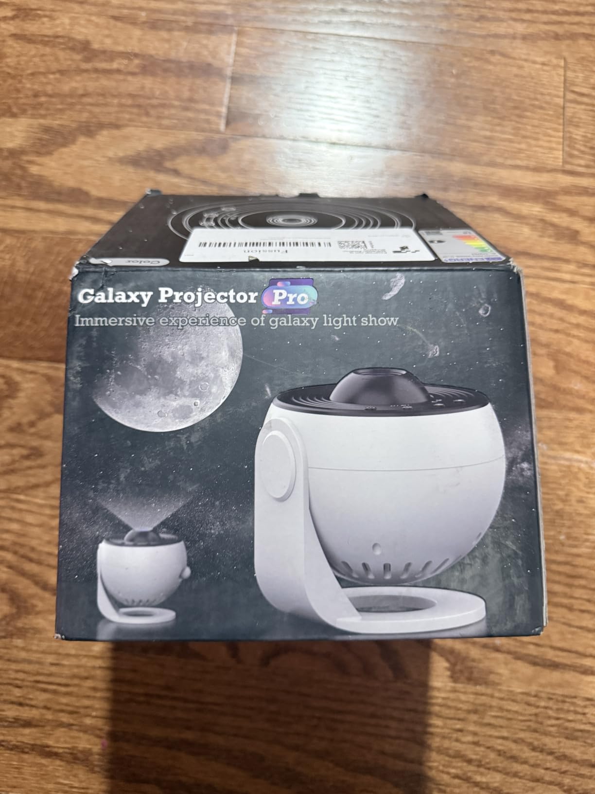 Galaxy Projector Night Light, 13-in-1 Star Projector for Bedroom, White customer photo 2
