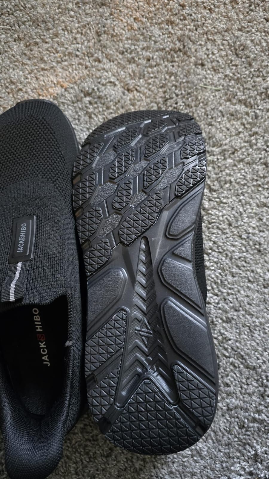 Men Slip in Free up Hands Shoe Wide Toe Box Arch Support Orthopedic Walking customer photo 2