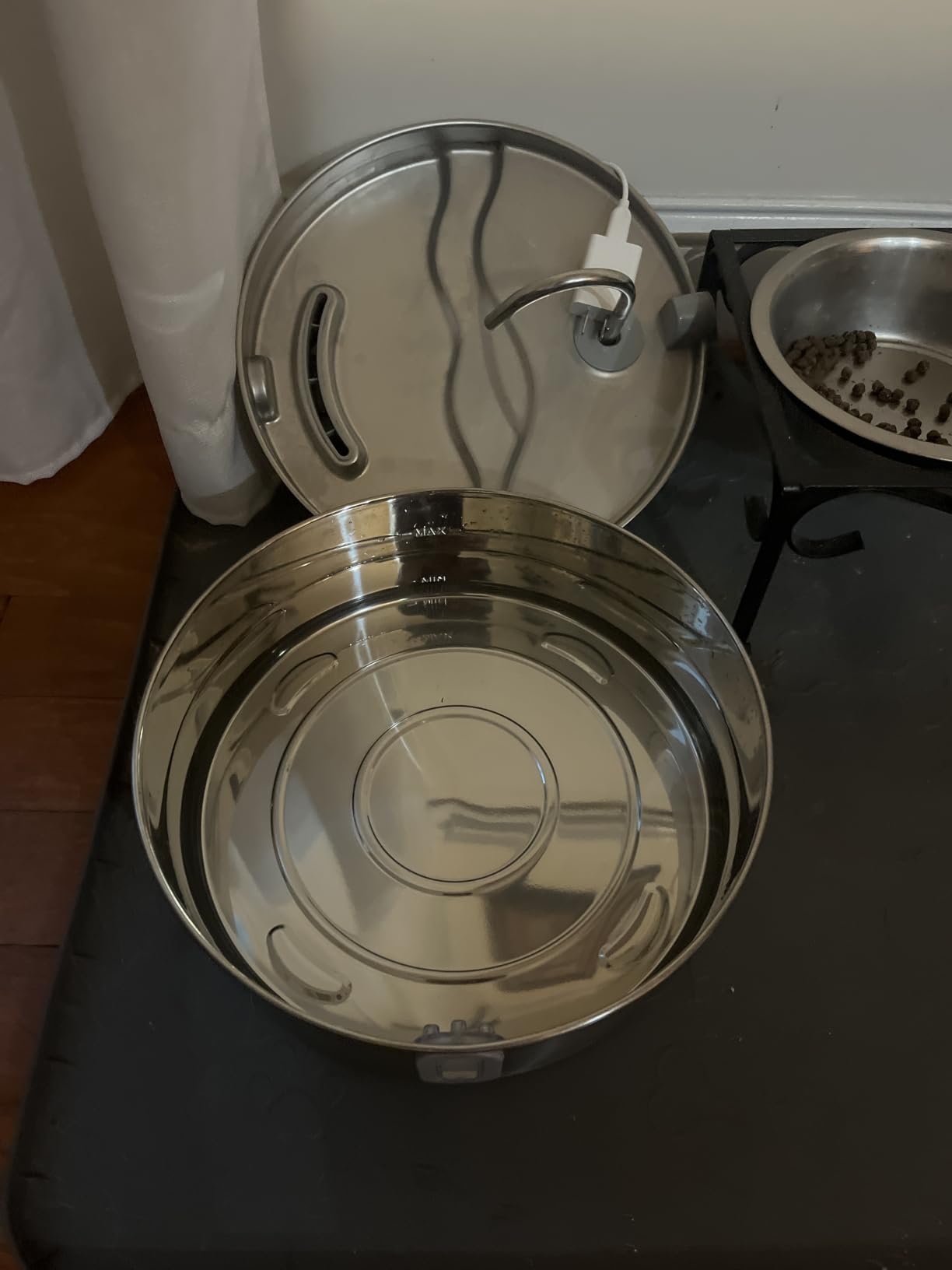 Smartoo 7L/236oz Stainless Steel Dog Water Fountain for Large Dogs & Cats customer photo 2