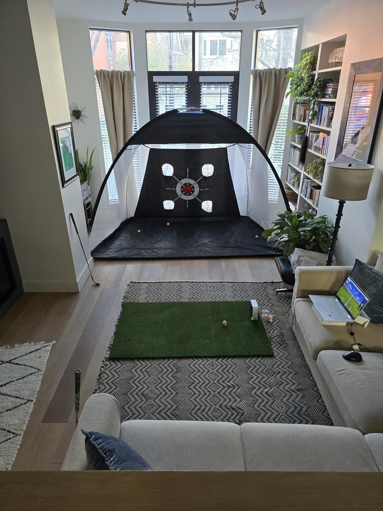 Bltend Golf Mat 36mm: 5x4ft/6x4ft Golf Hitting Mat Practice Outdoor Indoor customer photo 2