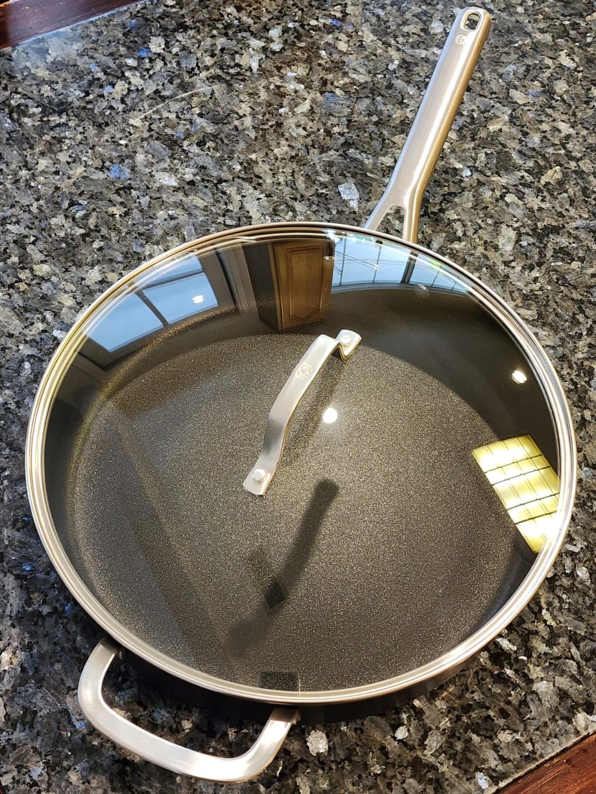 Calphalon® Hard-Anodized Nonstick 5-Qt. Sauté Pan with Lid customer photo 1
