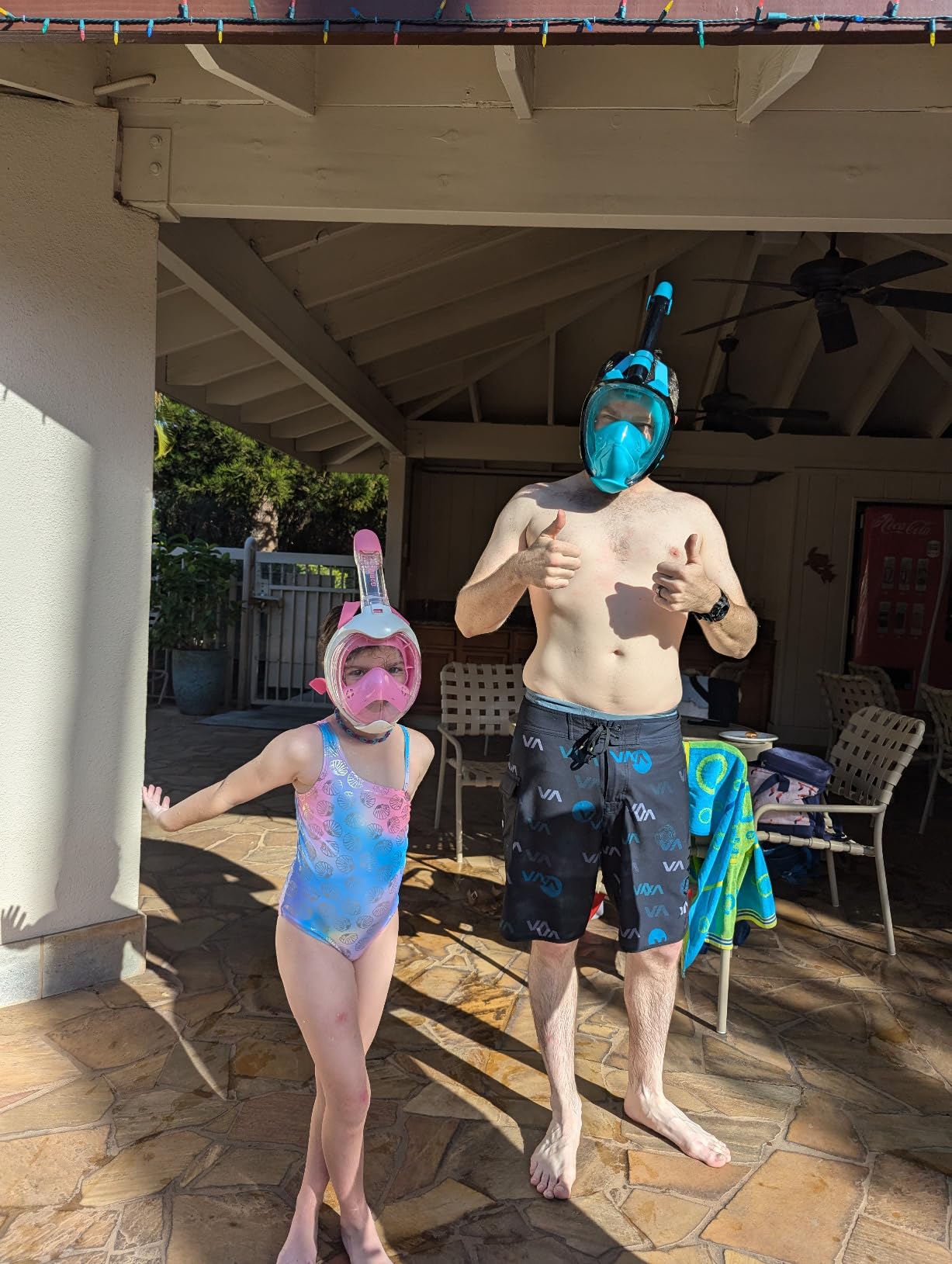 G2RISE Kids Snorkel Mask Full Face Snorkel Set, Snorkeling Gear for Kids with 180 Degree Panoramic View, Anti-Leak & Anti-Fog customer photo 2