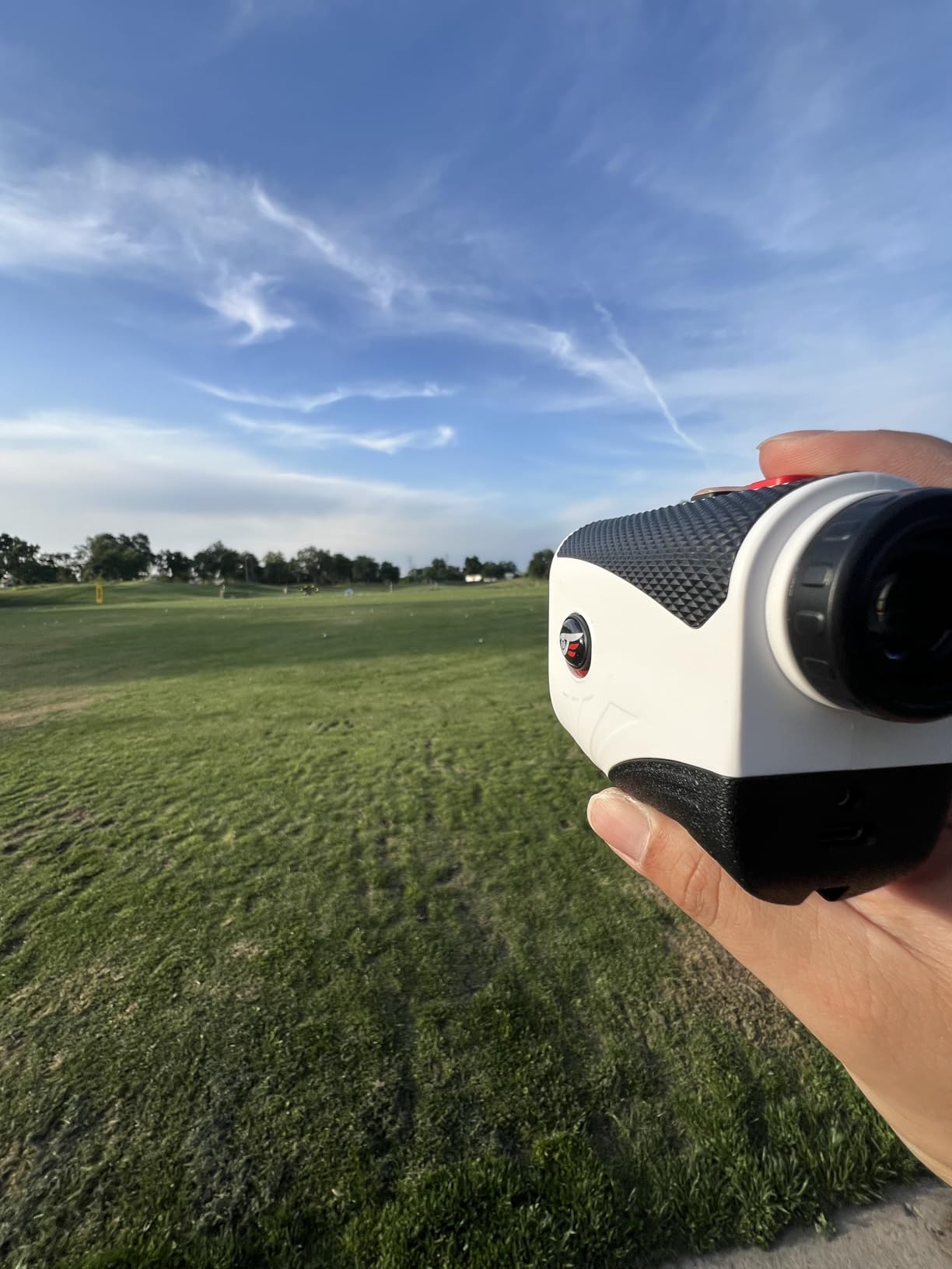Golf Rangefinder with Slope On/Off - 1200 Yards 7X Magnification customer photo 2
