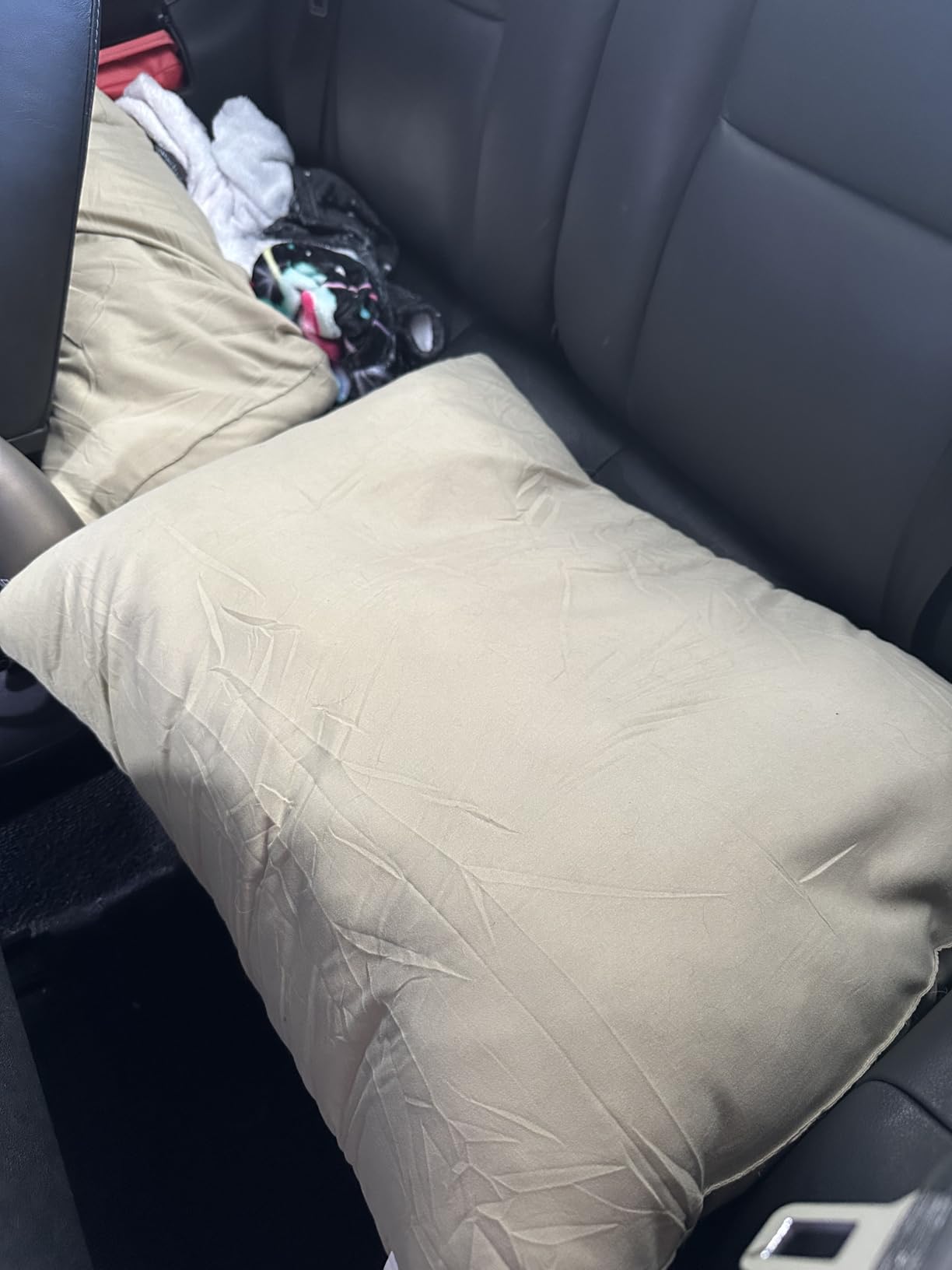 Flat Ultra Thin Bed Pillows Standard Size Pillow Set of 2 Extra Soft Down Alternative for Stomach Back Sleeper White 20x26inches customer photo 2