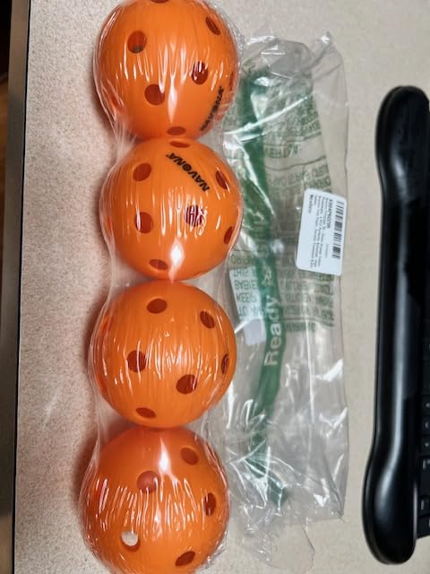 48 Pack Premium Outdoor Pickleball Balls, Meet USAPA Official Standards customer photo 1