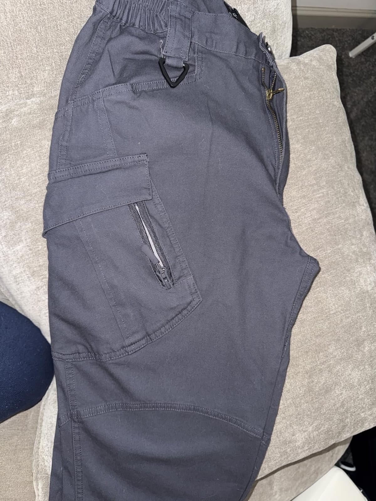 CARWORNIC Gear Men's Hiking Tactical Pants Lightweight Cotton Outdoor Military Combat Cargo Trousers customer photo 2
