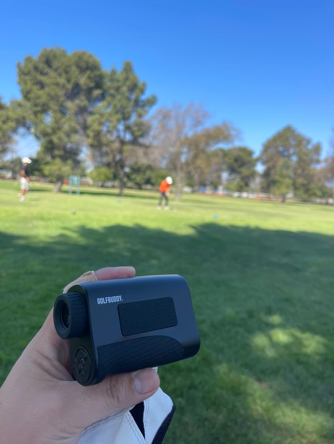 GOLFBUDDY 2S PRO Golf Rangefinder with Slope, Buddy Mode Measures from the Cart, 1093 Yards Laser Range Finder, Pin Lock Vibration, Magnetic Mount, Water-Resistant customer photo 1