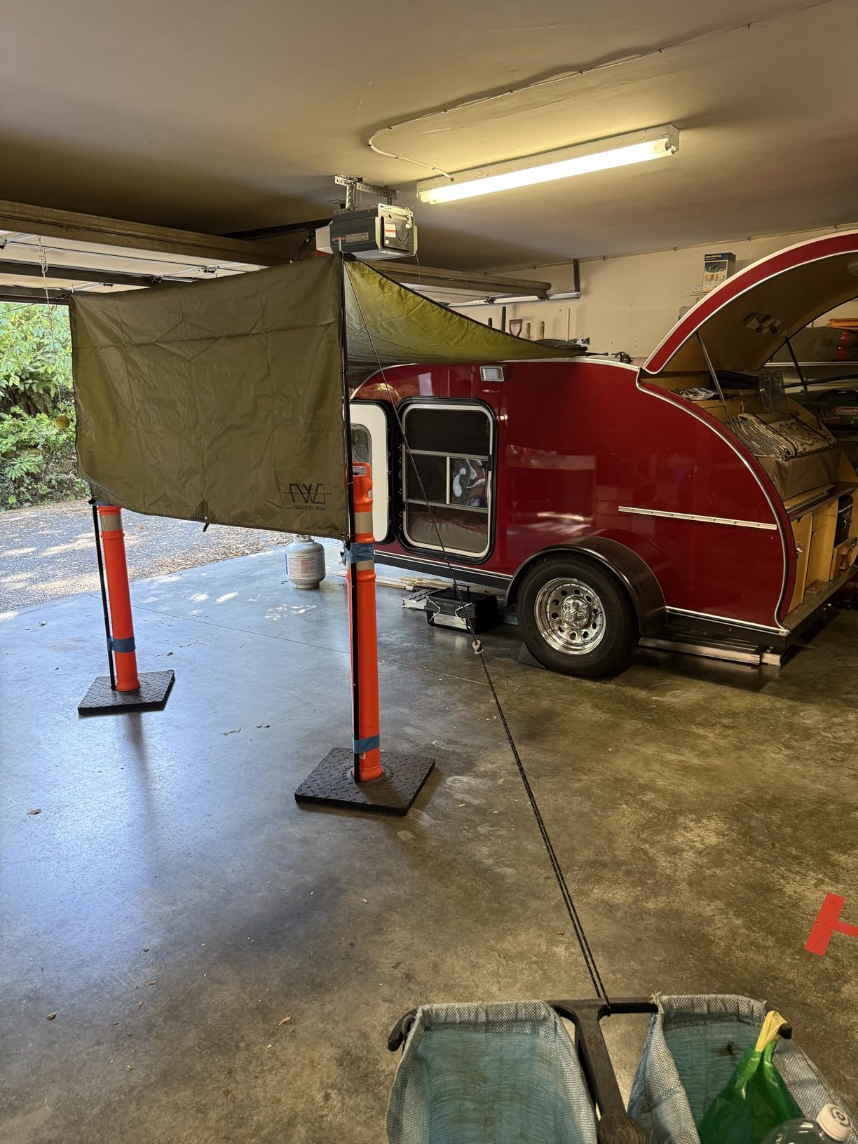 Portable Car Awning for SUV Van, 10 x 5.6 ft customer photo 2