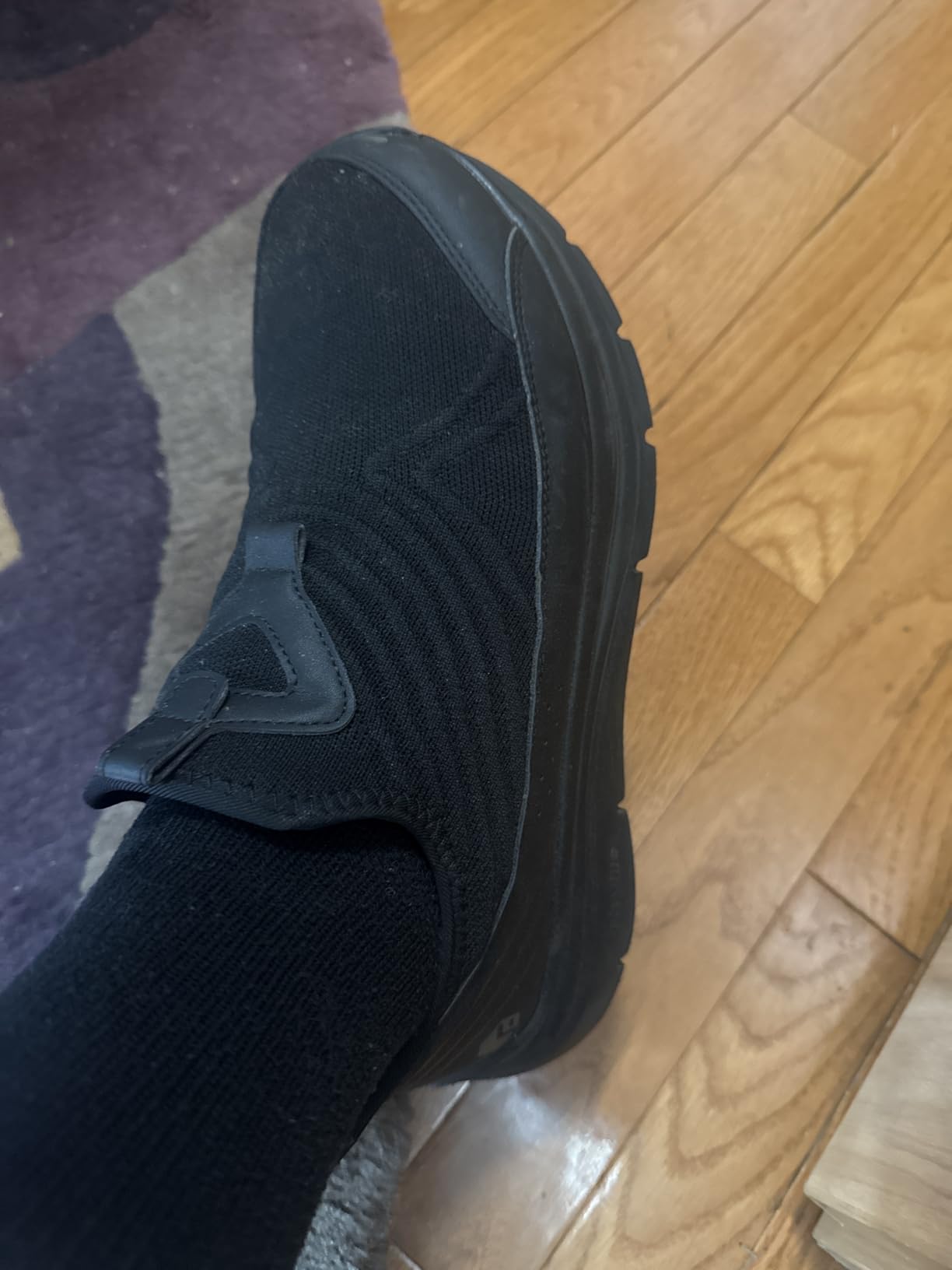 FitVille Men's Extra Wide Slip-On Walking Shoes, Hands-Free Orthopedic Sneakers with Arch Support for Plantar Fasciitis, Bunions and Hammertoes – Step Ease V1 customer photo 2