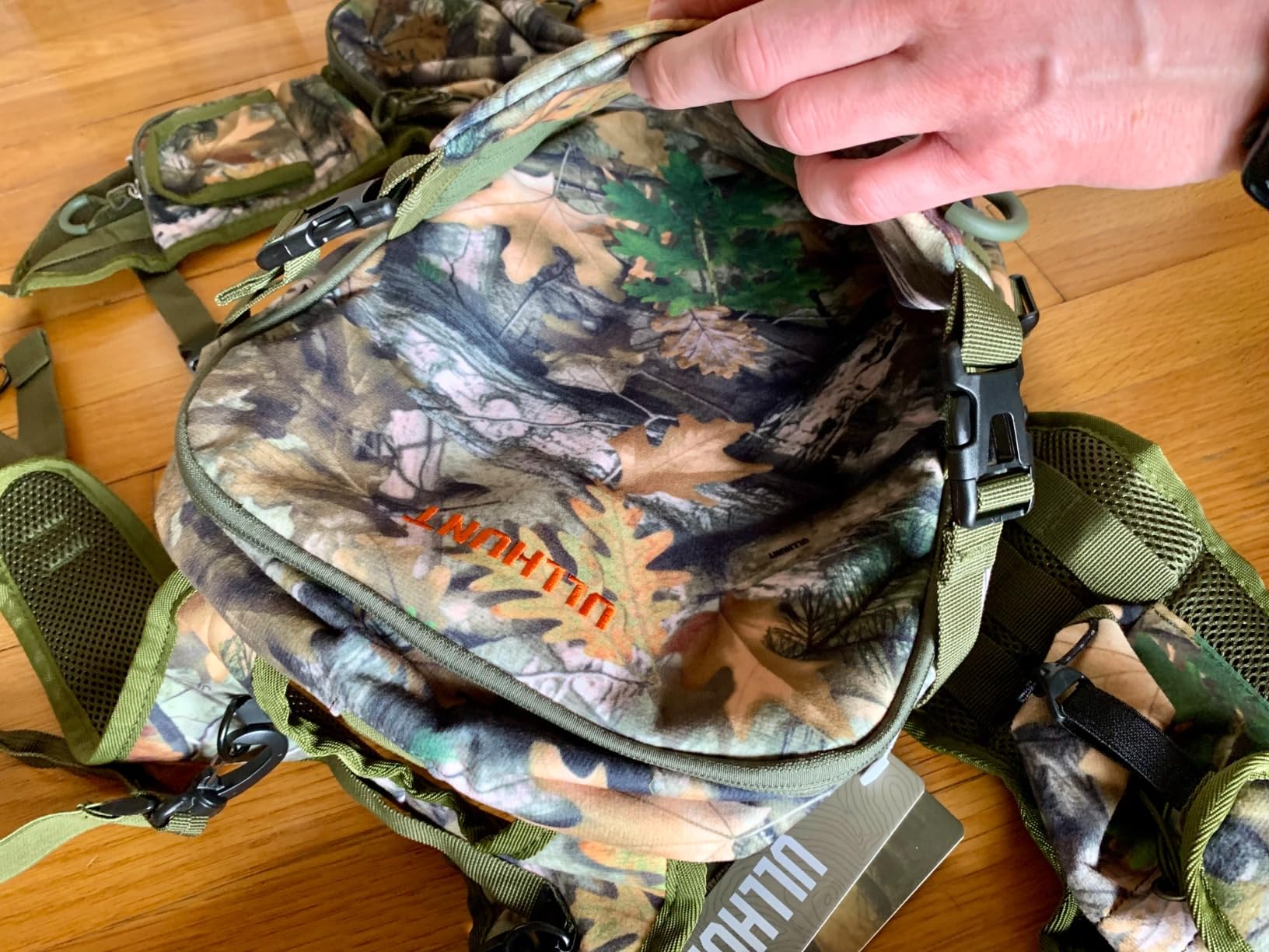 QOGIR Turkey Vest for Hunting with Seat Cushion: Comfortable Turkey Hunting Vest, Adjustable Turkey Vest with Game Pouch customer photo 1