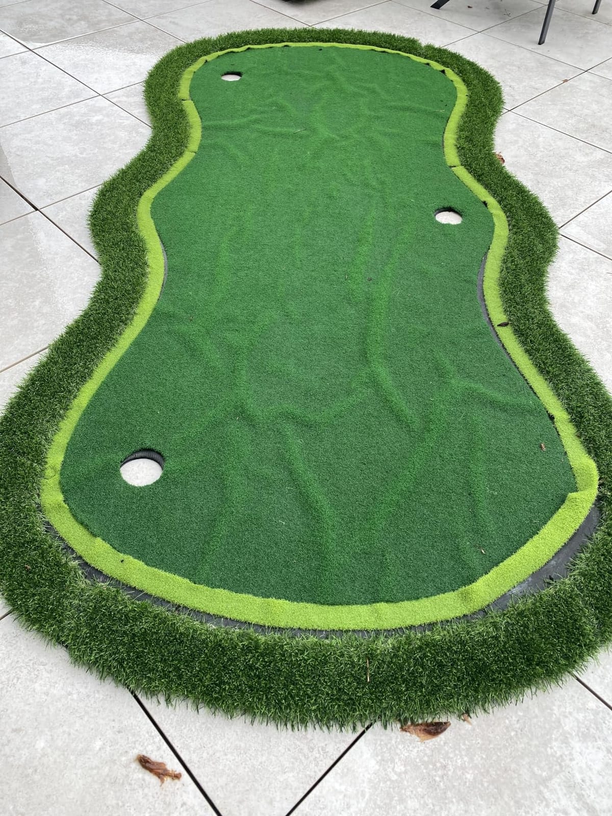 Golf Putting Green Mat,Golf Practice Training Mat for Indoor/Outdoor customer photo 1