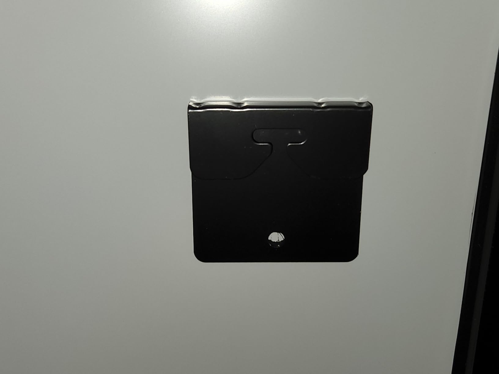 Black Arched Top Wall Mounted Mirror 38