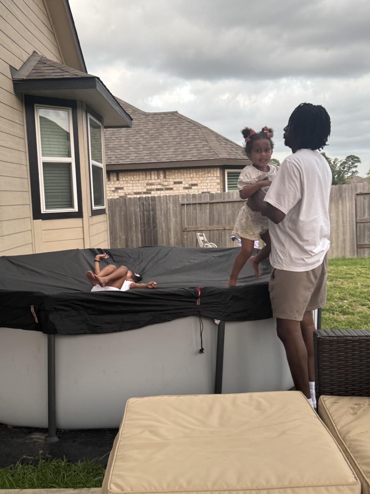 QH.HOME 18ft Winter Pool Cover,Windproof Patented Ratchet&Heavy Duty Fabric customer photo 2