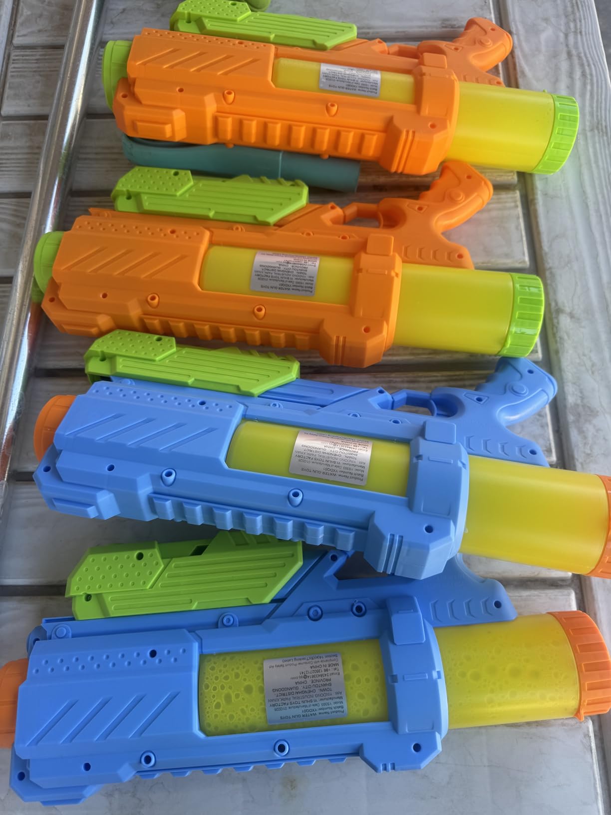 Super Water Gun for Kids Adults: 2 Pack - 1200CC Water Toy Gun Super Water Squirt Blaster Soaker Long Range High Capacity Swimming Pool Beach Outdoor Summer Fun Party Games, Gifts for Boys and Girls customer photo 2