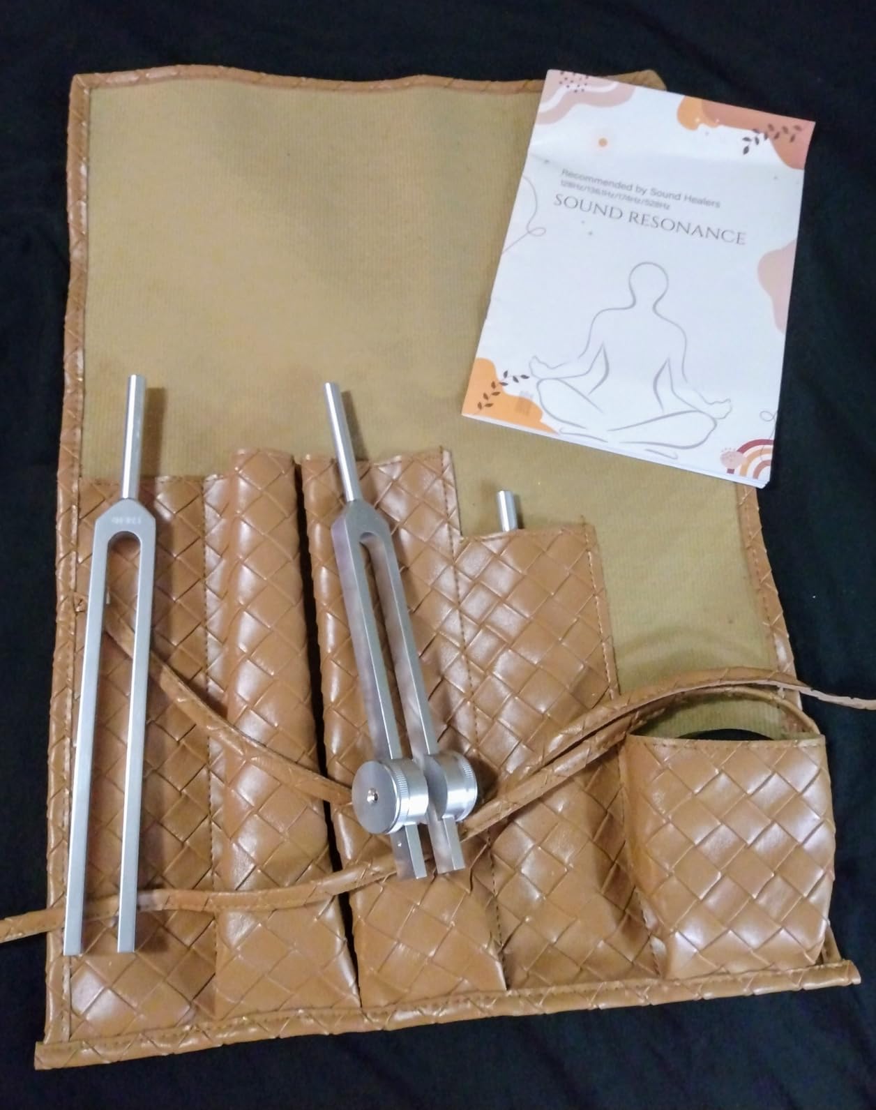 Tuning Forks for Healing Set (128Hz,136.1Hz,174Hz,528Hz) customer photo 2