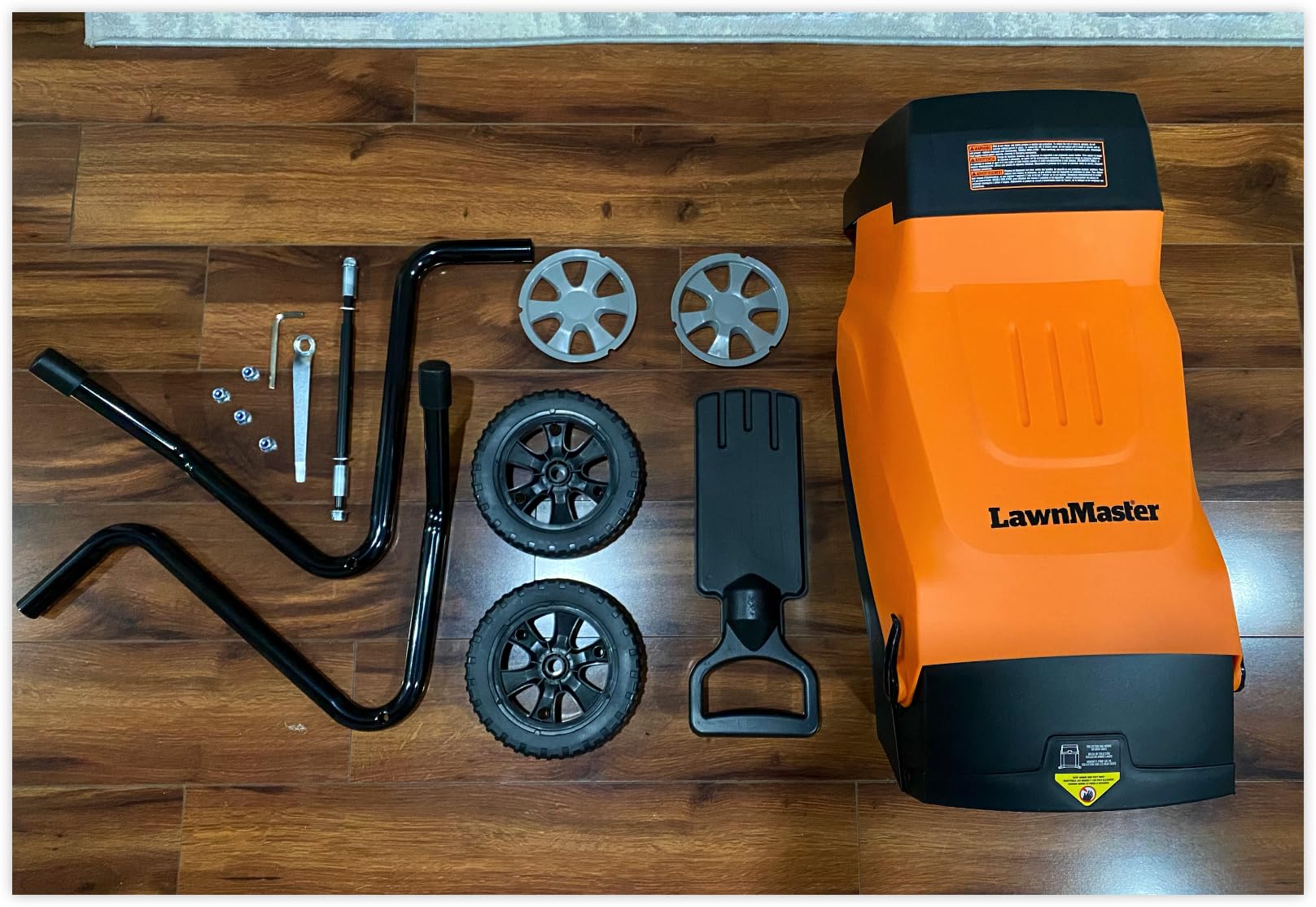 LawnMaster Electric Wood Chipper 1.8'' Cutting Diameter with Bag, FD1503 | 15-Amp, 14:1 Reduction customer photo 2