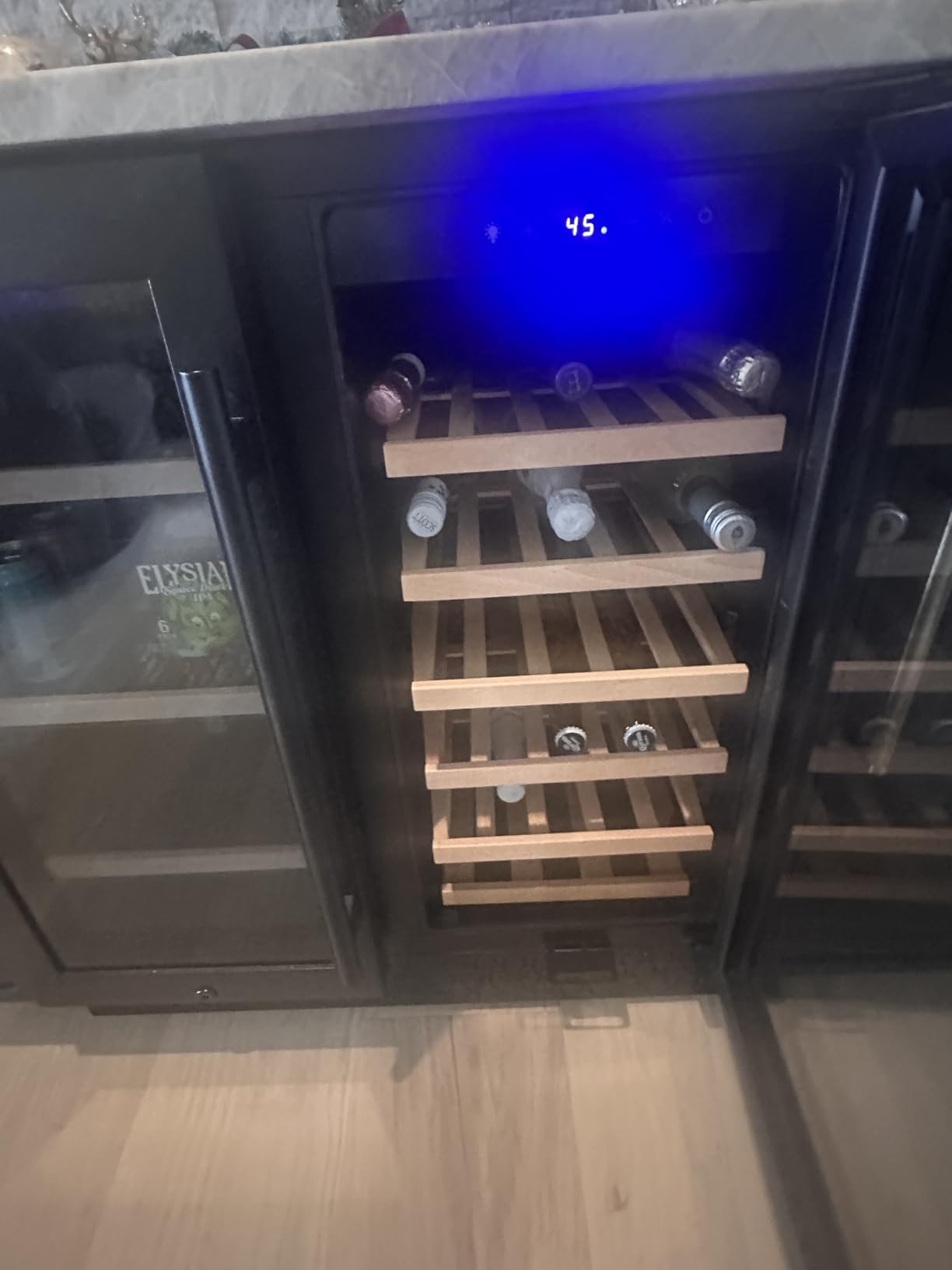 Tylza Glass Door Beverage Display Refrigerator 360L 600 Can White customer photo 1