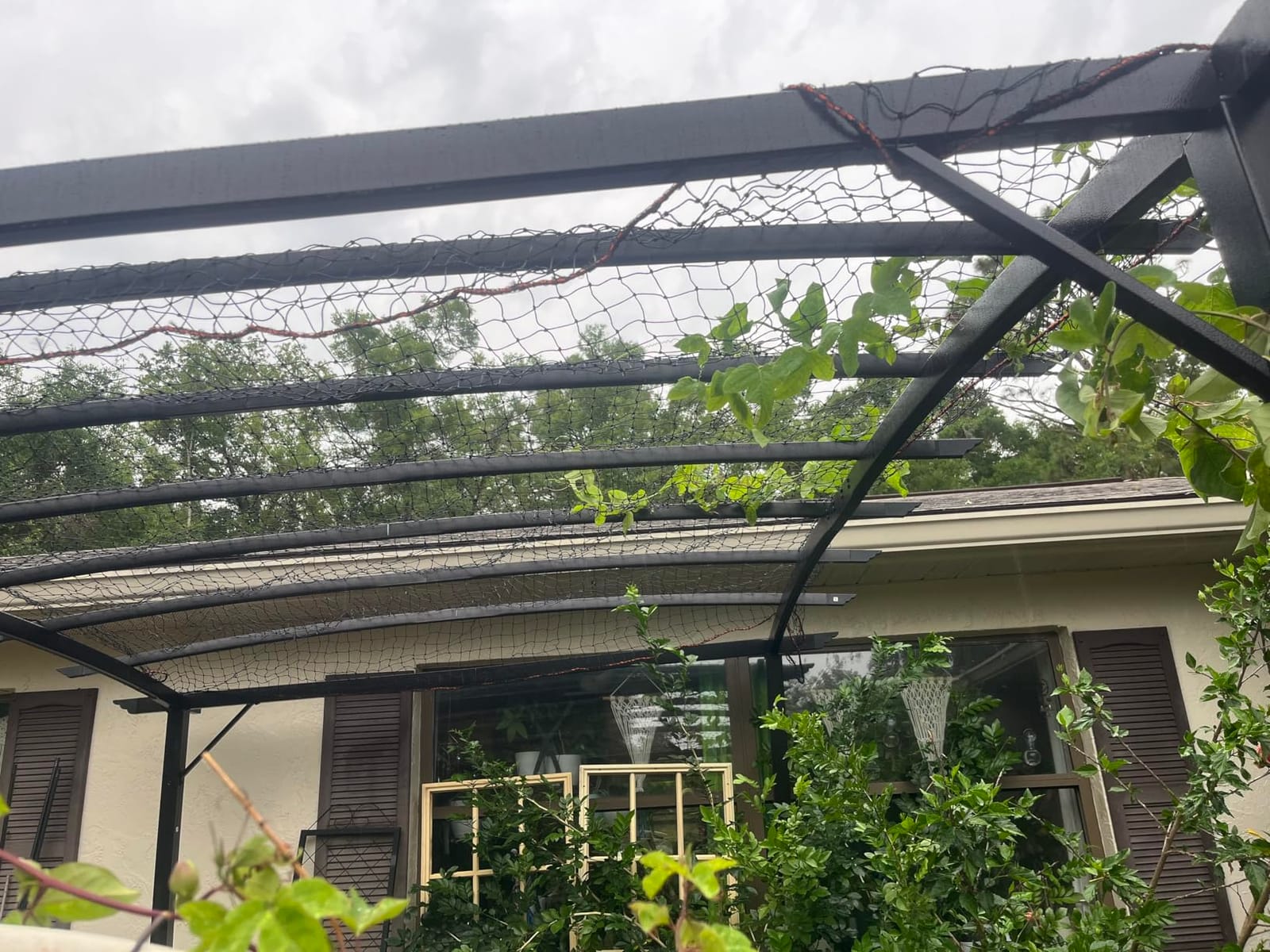 8x8x20 /10x10x35/12x12x55ft Heavy Duty Enclosed Batting Cage Net with Door, Only Net, No Poles and Frame, Professional Softball Baseball Nets for Batting and Pitching, Batting Cages for Backyard customer photo 2