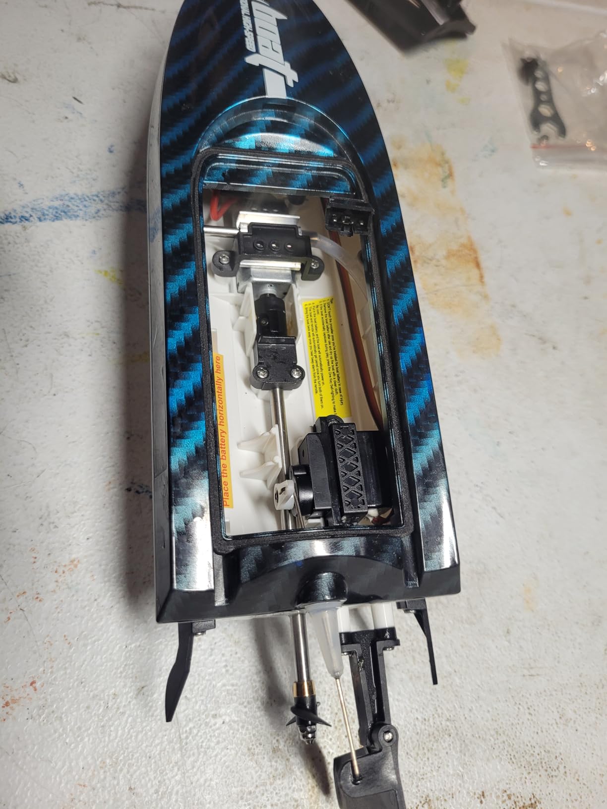 30KMH RC Remote Control Boat with 7 LED Light Modes Waterproof Electric | Fast Speed Boat for Adults Kids 8-12 Lake Pool Water Play,Self-righting,Demo,Water Cooling,20Mins,Low Battery Alert,2.4Ghz customer photo 2