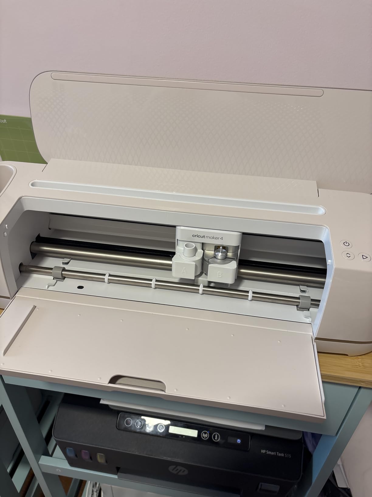 Cricut Maker 4 - Smart Cutting Machine (Seashell) | Digital Content Bundle customer photo 2