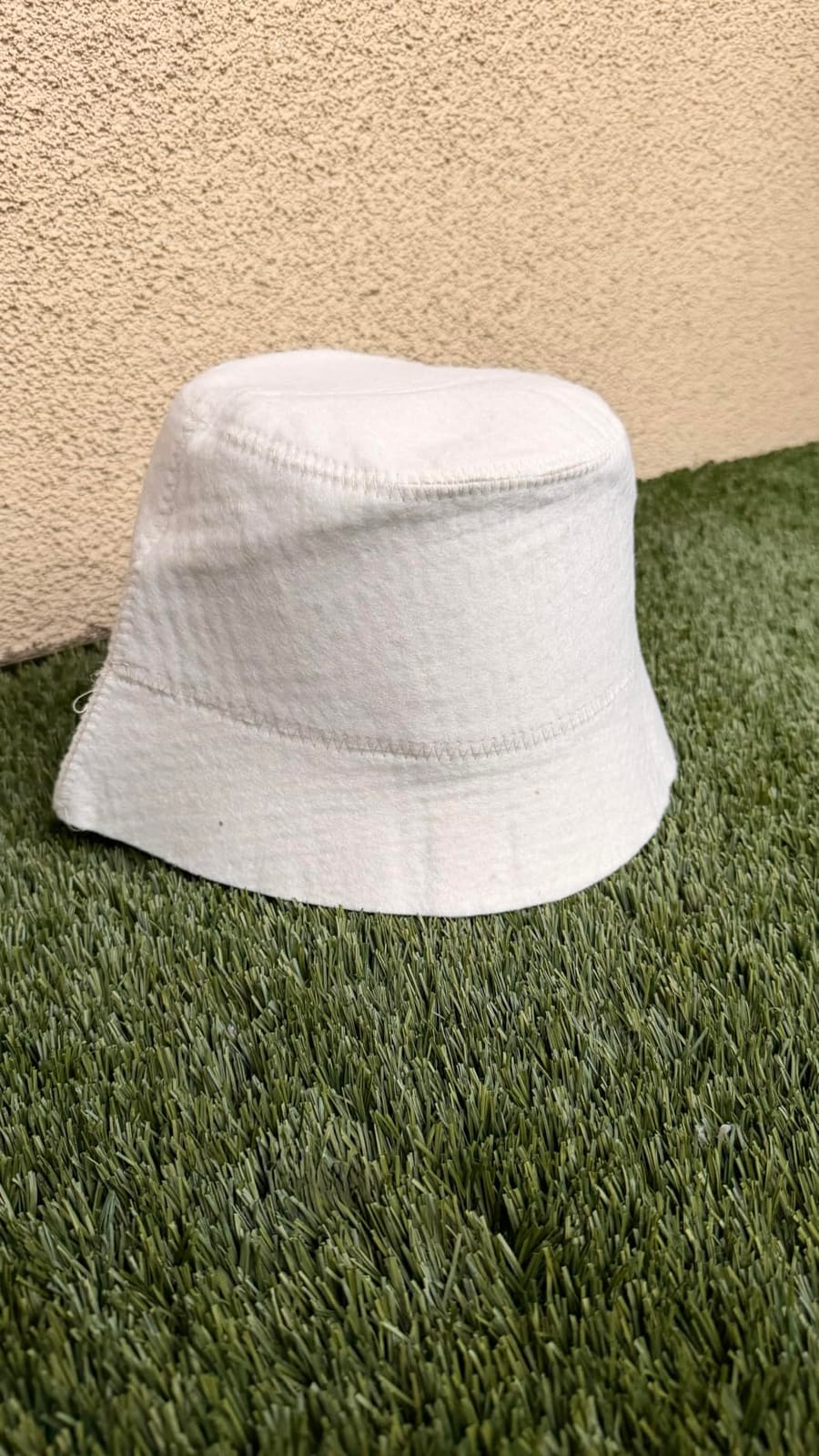 Premium Sauna Hat – 100% Natural Wool, Handmade Sauna Headwear for Men and Women – Eco-Friendly, Breathable customer photo 1