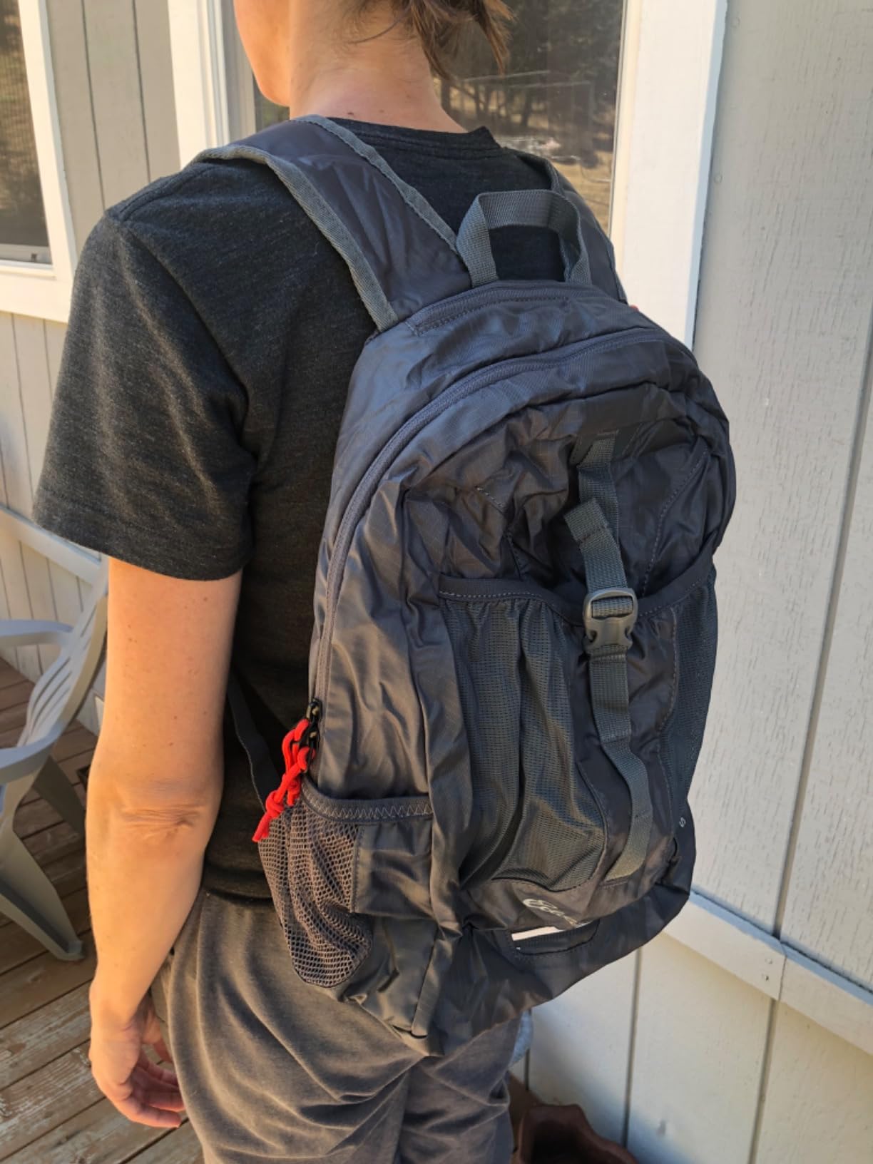 Eddie Bauer Stowaway Packable Backpack - Field Gold, 20L customer photo 1