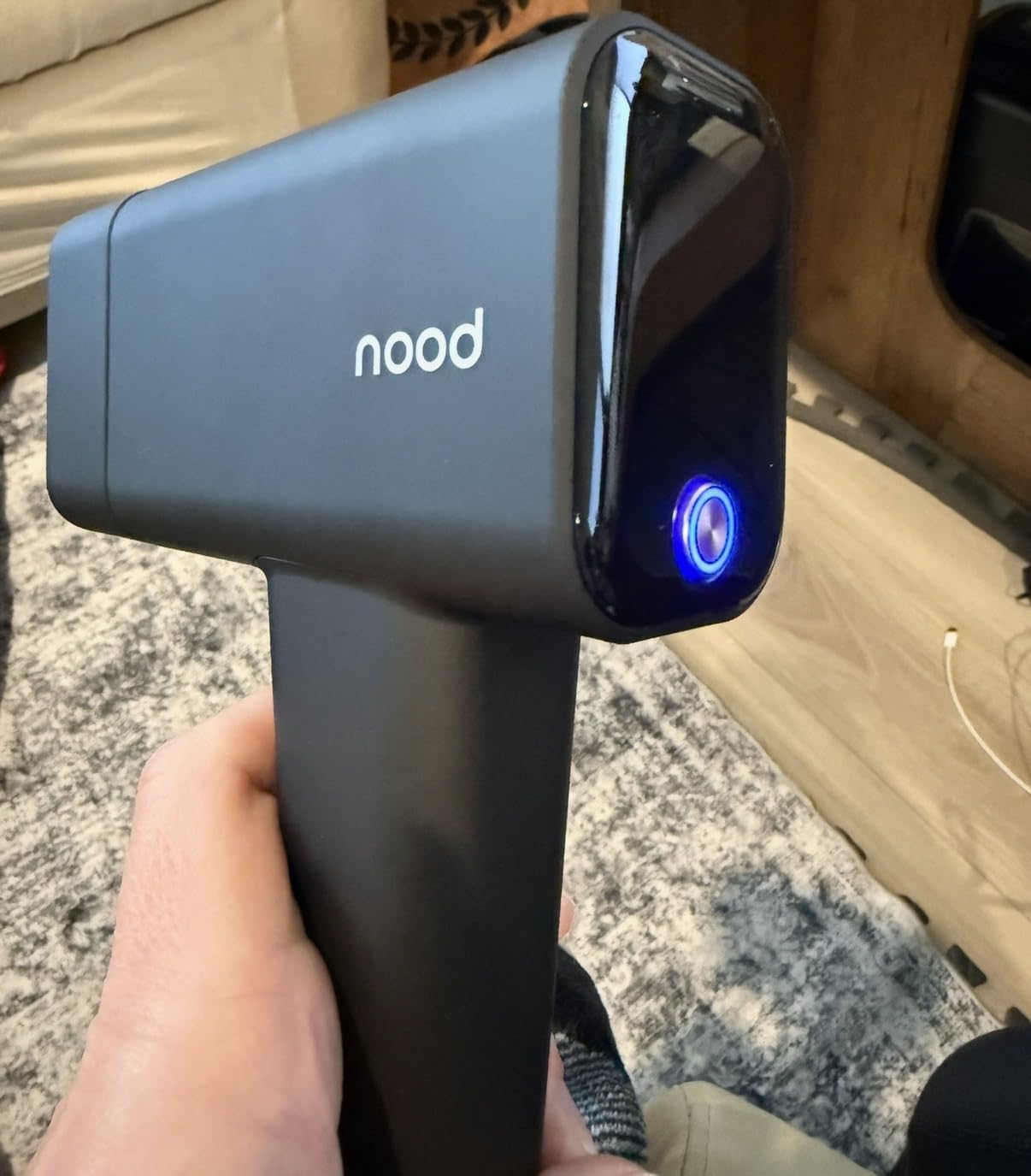 Nood™ Flasher Pro | IPL Laser Hair Removal Device, Forbes Best Product 2026 | Clinical-Grade Permanent Results At Home, CryoSoothe Tech with 5 Power Settings, Pain-Free 10 Min Sessions, Works Everywhere customer photo 2