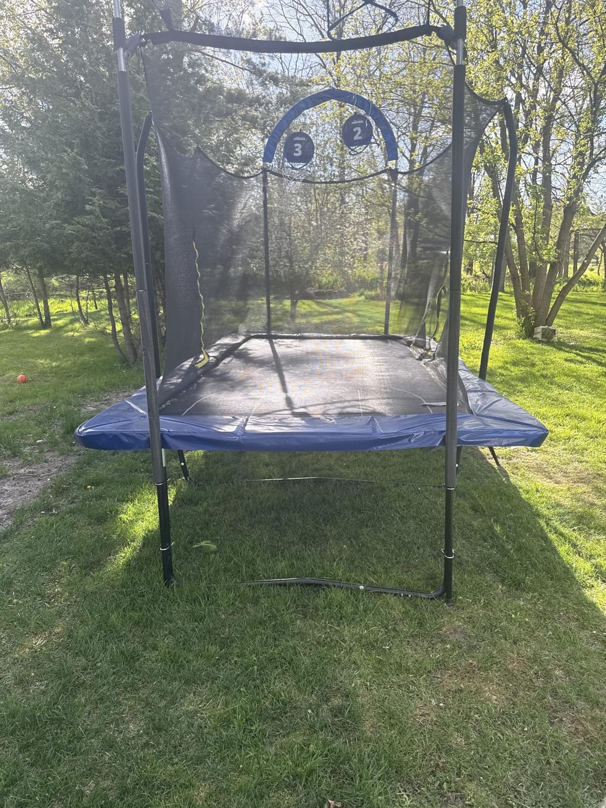 Zupapa Rectangular Trampoline 10x17FT 9x15FT 8x14FT, 1800LBS Weight Capacity Outdoor Large Gymnastics Trampoline, Heavy‑Duty Square Tumbling Trampoline for Family Backyard Exercise customer photo 2