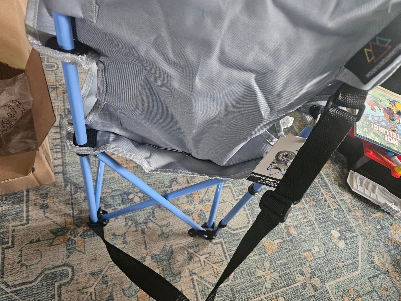 MOUNTAIN SUMMIT GEAR Kids Camping Chair - Foldable Camp Chair with Carrying Strap for Outdoor Recreation, Sports, Camping and Fishing (by Caddis Sports) (1, Fox) customer photo 2