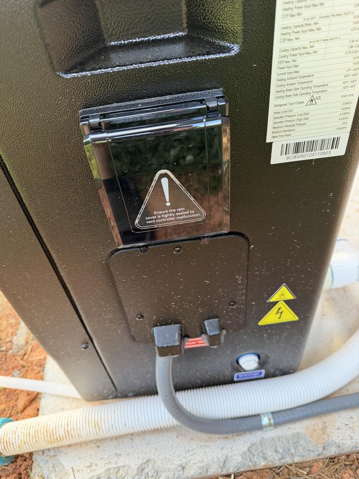 MICOE 100,000 BTU Inverter Pool Heat Pump for 26,000 Gallon Pools customer photo 1