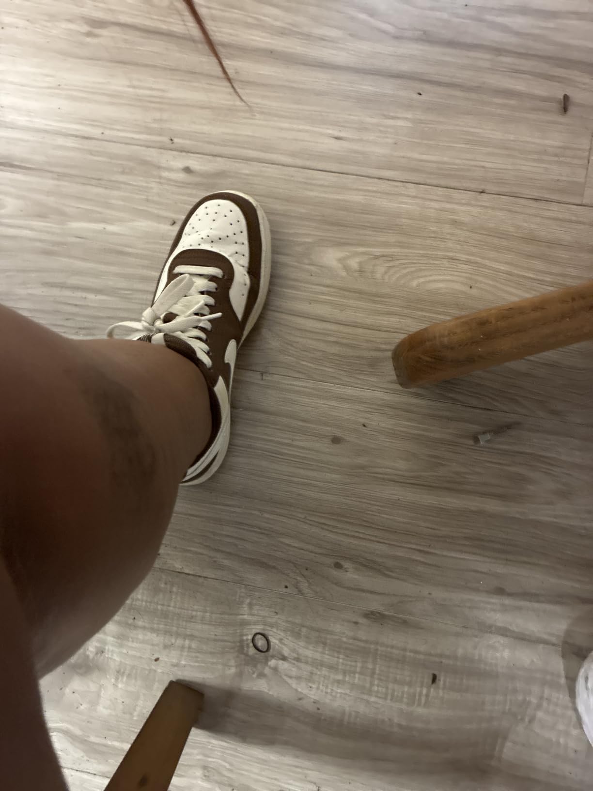 Nike Women's Court Vision Low Nubuck Shoes customer photo 2