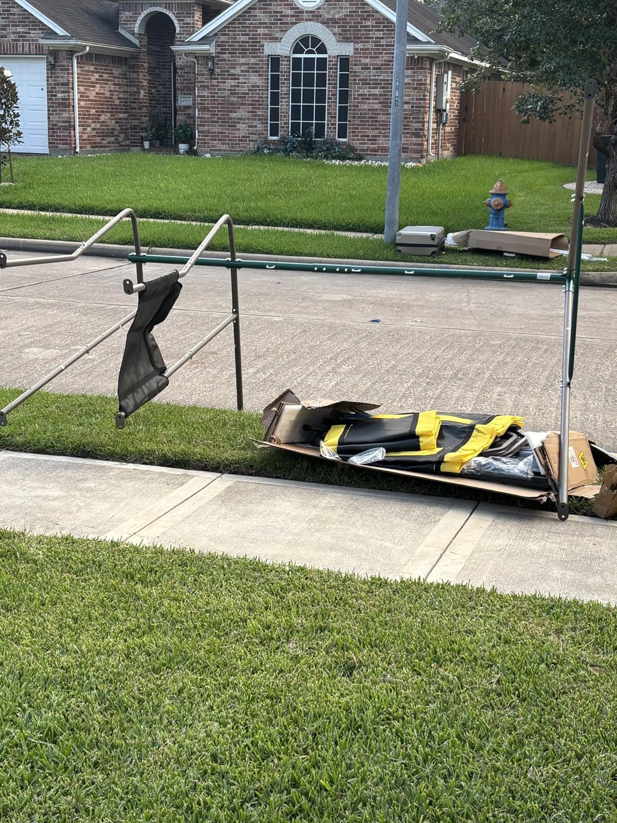 Hapfan Swing Set with Slide,Crawl Tunnel and Monkey Bars for Backyard customer photo 1