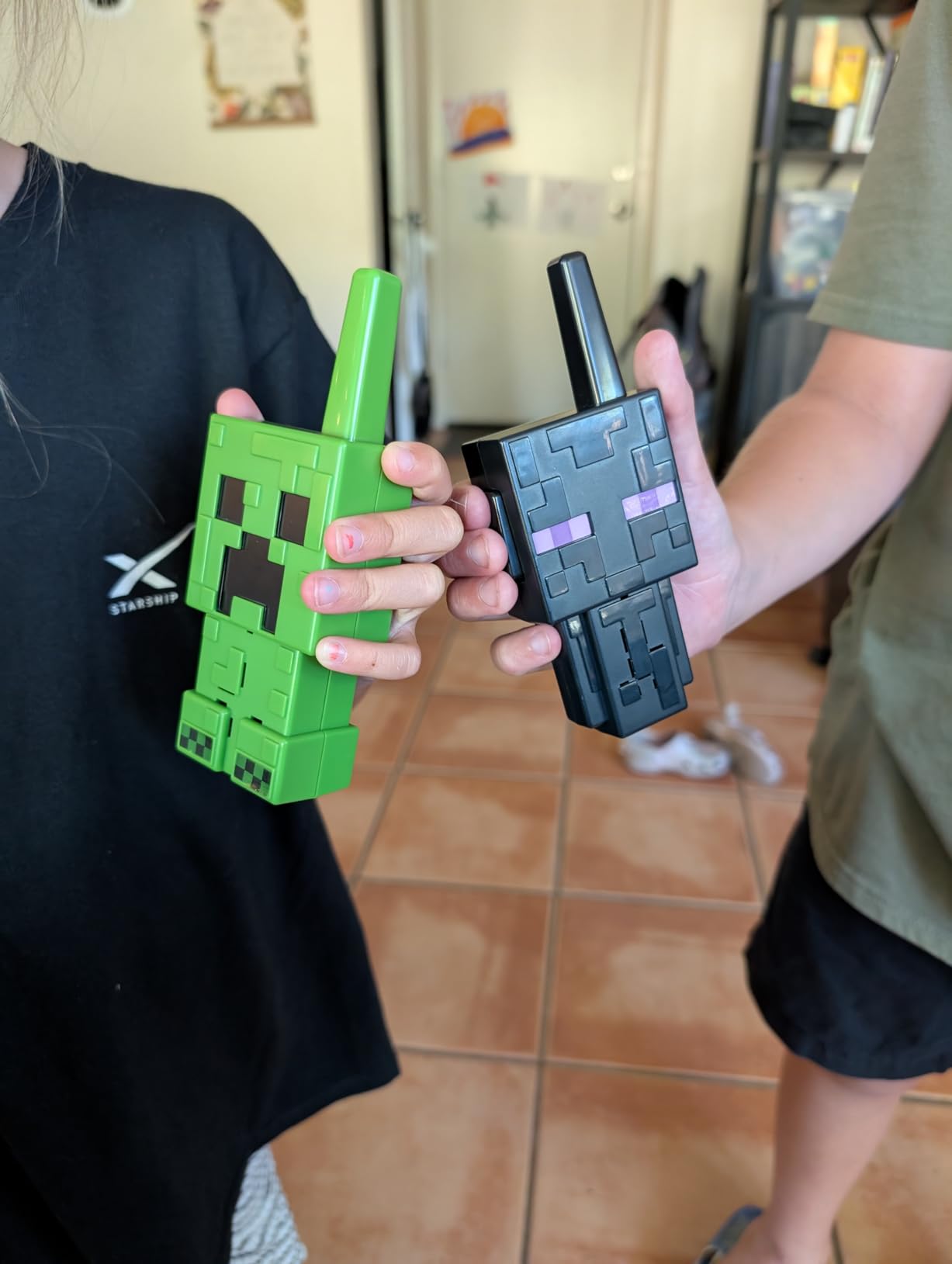 eKids Minecraft Walkie Talkies for Kids, Indoor and Outdoor Toys customer photo 2