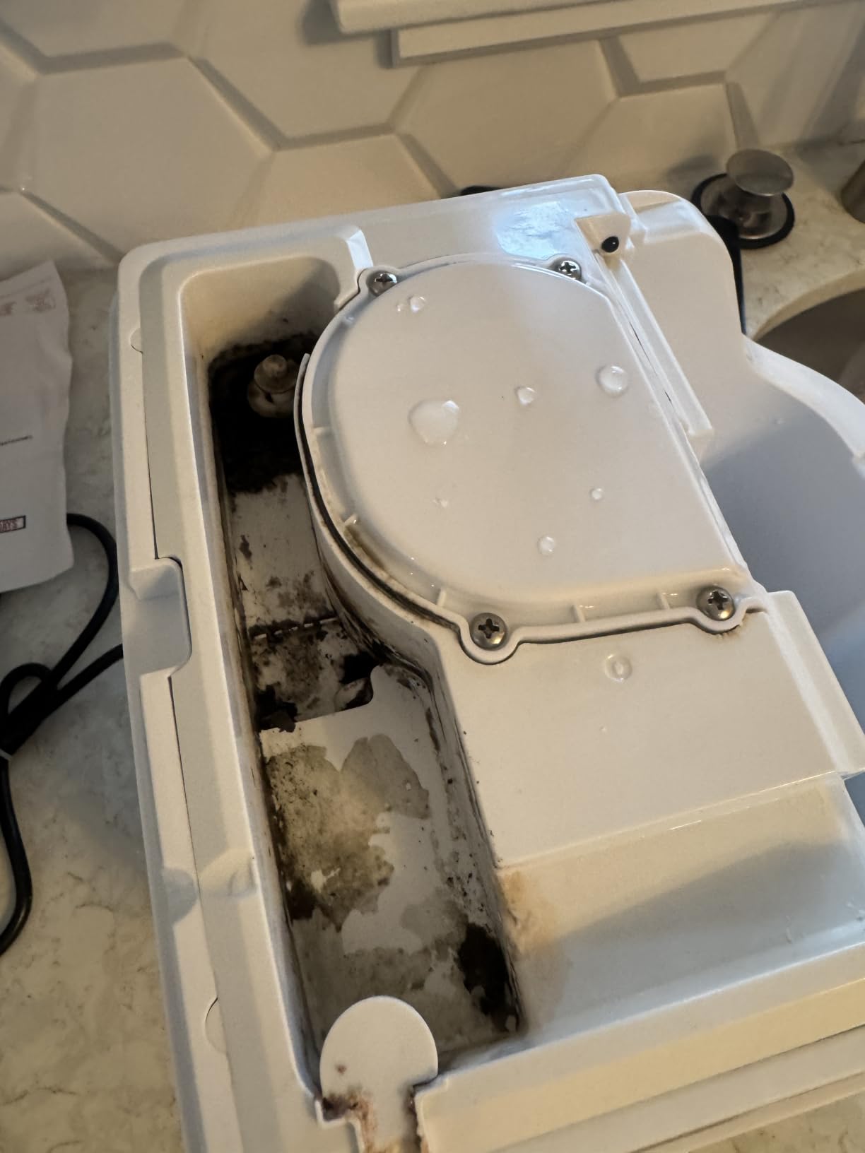 Kismile Nugget Ice Maker Countertop, 35 lbs/Day, Stainless Steel customer photo 2