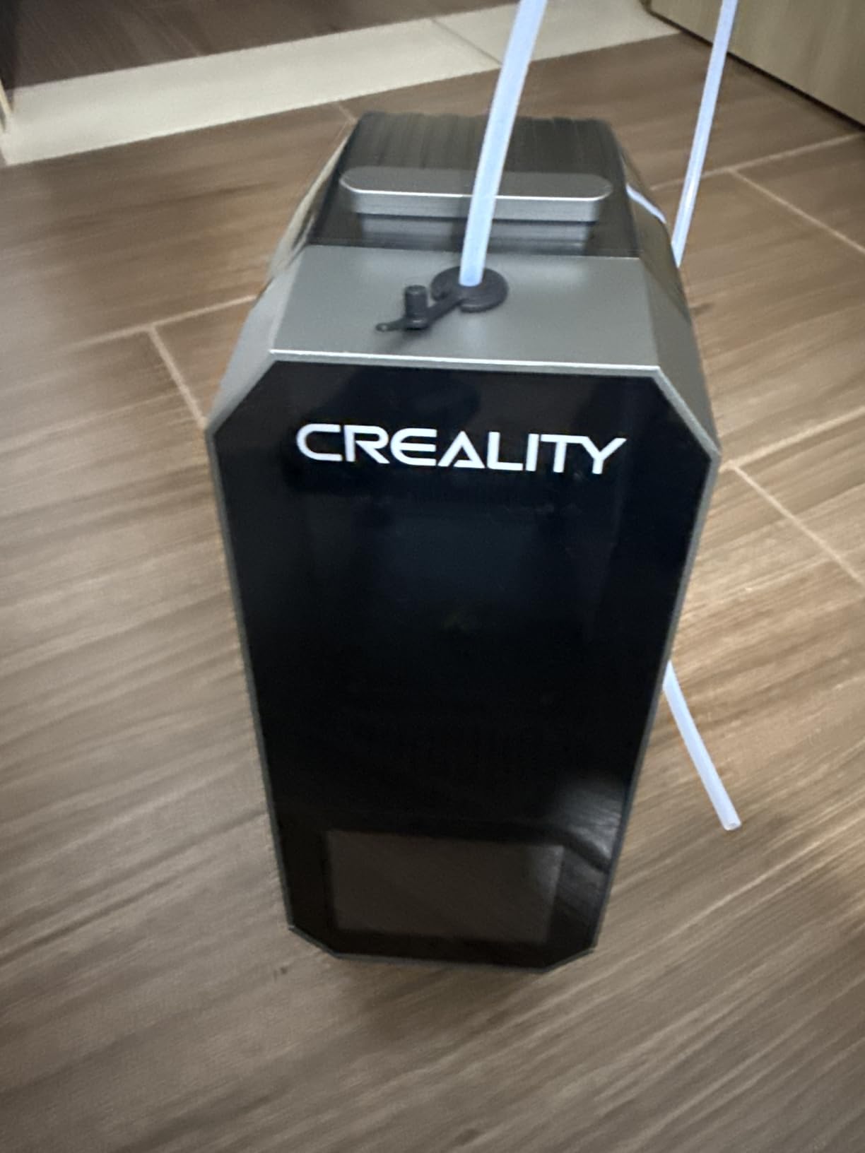 Official Creality Filament Dryer, Space Pi X4 Filament Storage Box, 85℃ Max Temperature, Dual Independent Heating Chambers, Power Saving for PLA PETG ABS TPU ASA PC PA PAHT, DB-05 customer photo 1